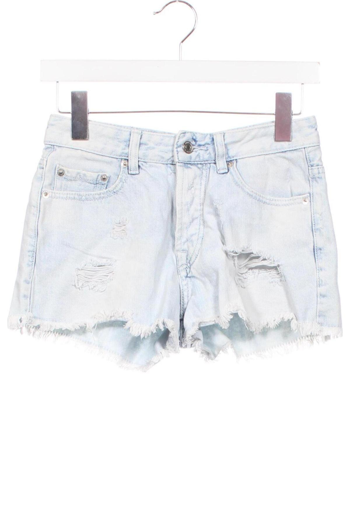 Damen Shorts Stradivarius, Größe XS, Farbe Blau, Preis € 13,49