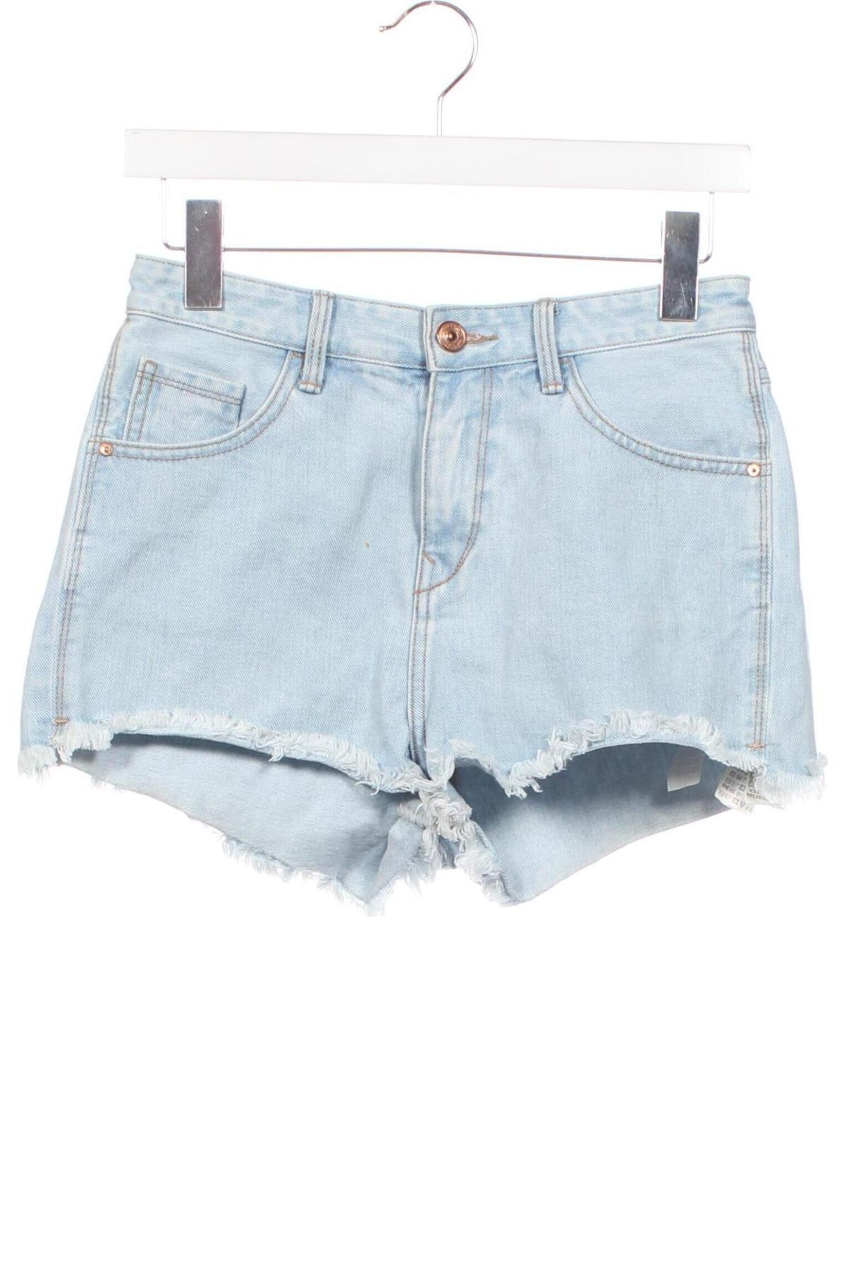 Damen Shorts Stradivarius, Größe XS, Farbe Blau, Preis € 13,49