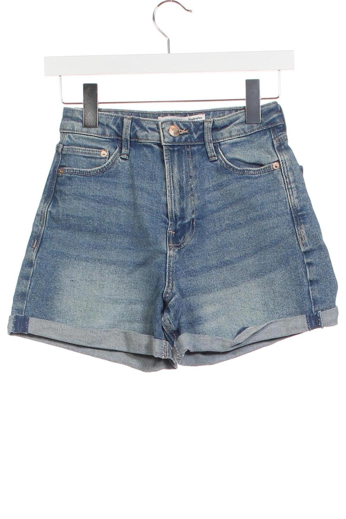 Damen Shorts Stradivarius, Größe XS, Farbe Blau, Preis 9,72 €