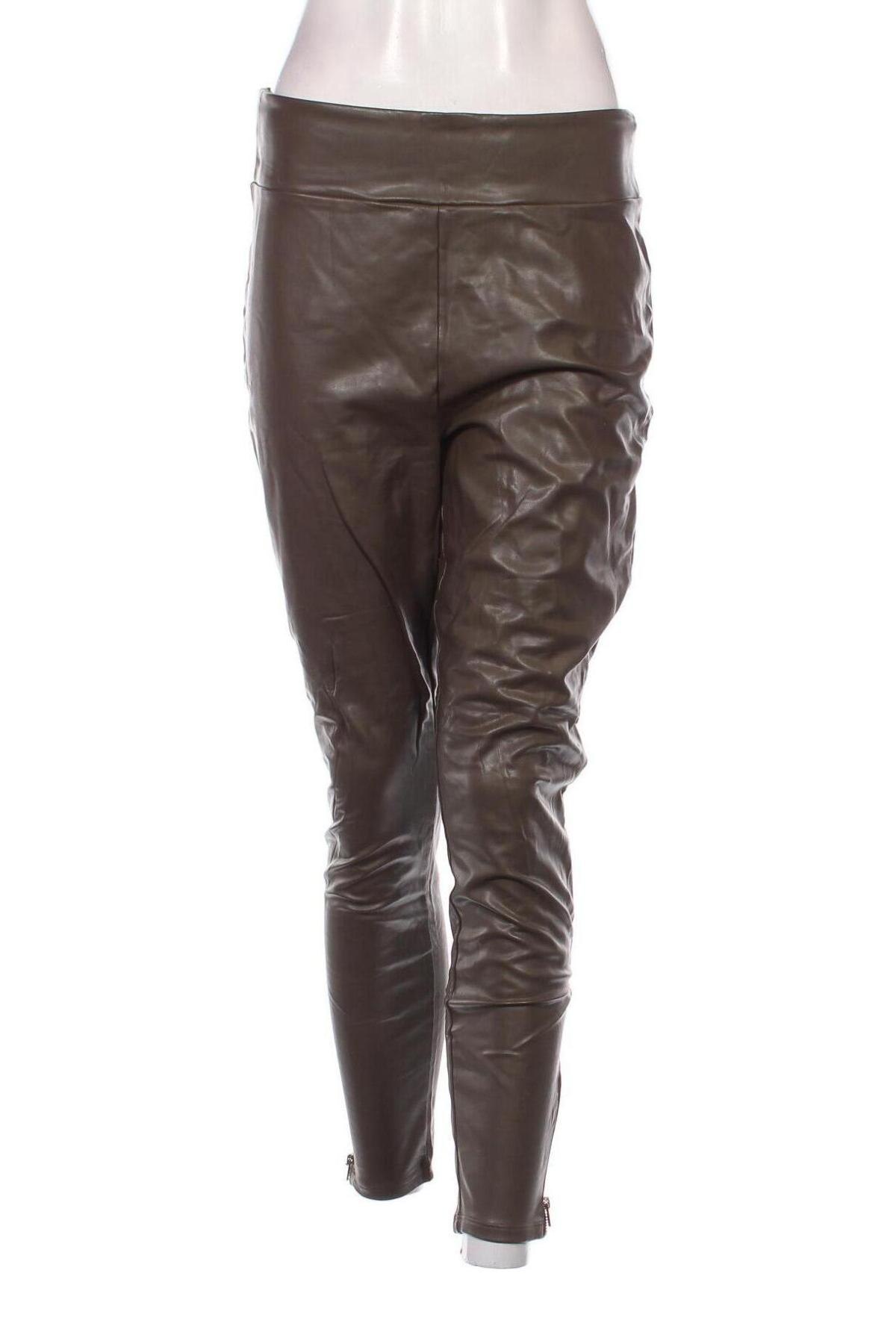 Damskie legginsy Abercrombie & Fitch, Rozmiar L, Kolor Zielony, Cena 131,99 zł