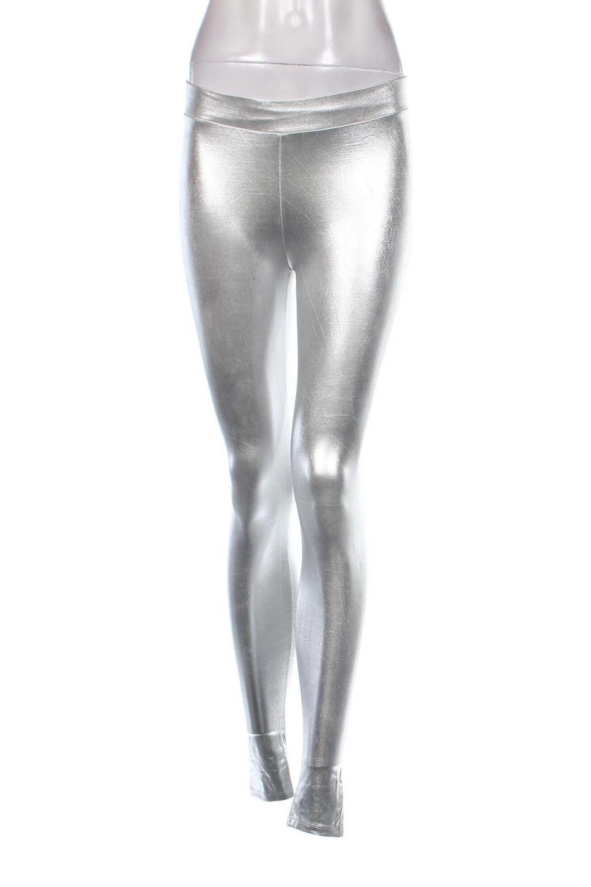 Damen Leggings ONLY, Größe M, Farbe Silber, Preis 13,99 €