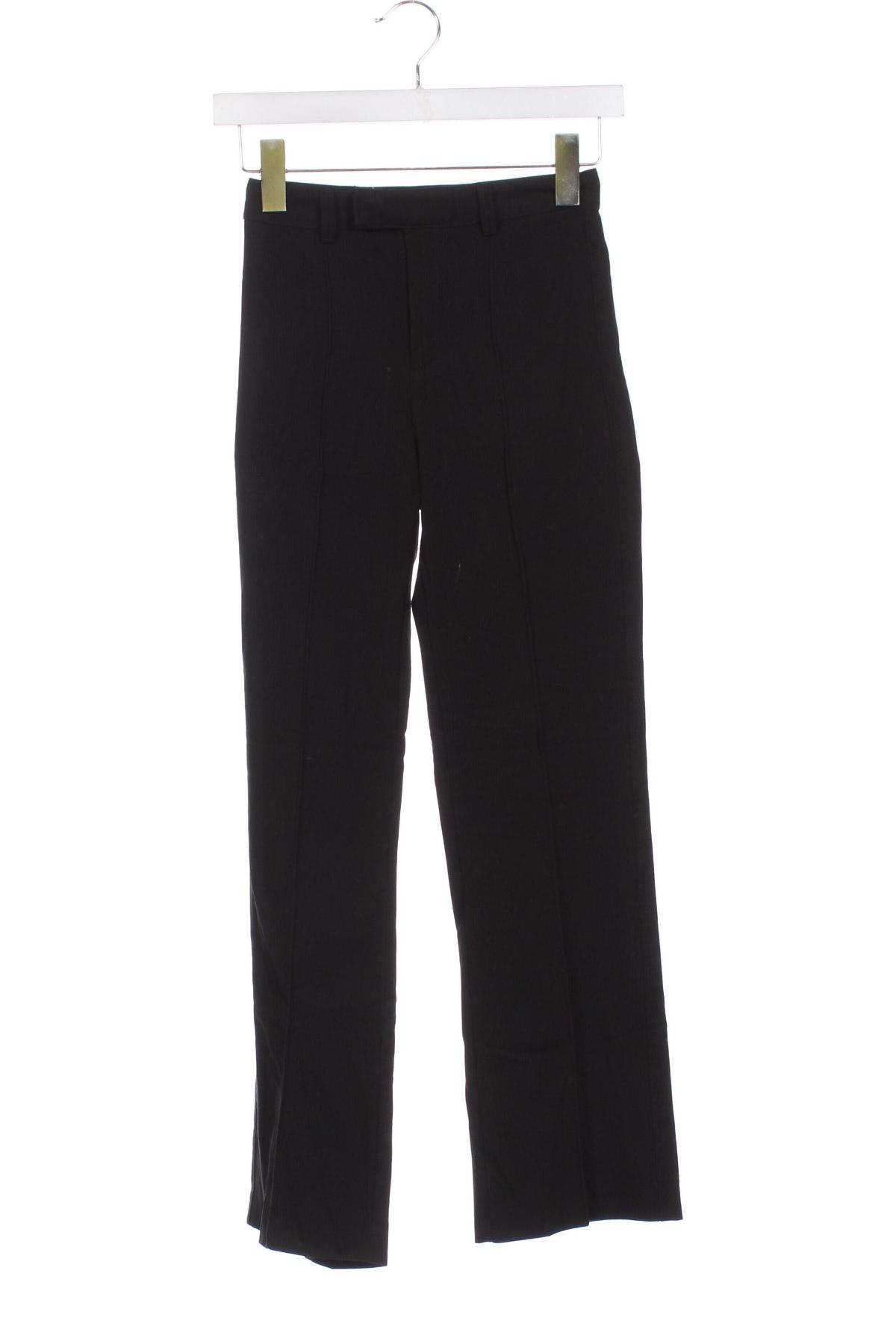 Pantaloni de femei Bershka, Mărime XXS, Culoare Negru, Preț 43,99 Lei