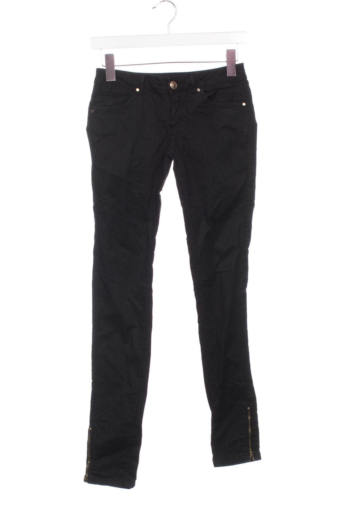 Pantaloni de femei Bershka, Mărime XXS, Culoare Negru, Preț 43,99 Lei