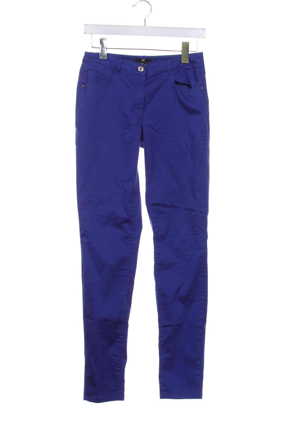 Pantaloni de femei H&M, Mărime S, Culoare Albastru, Preț 73,98 Lei