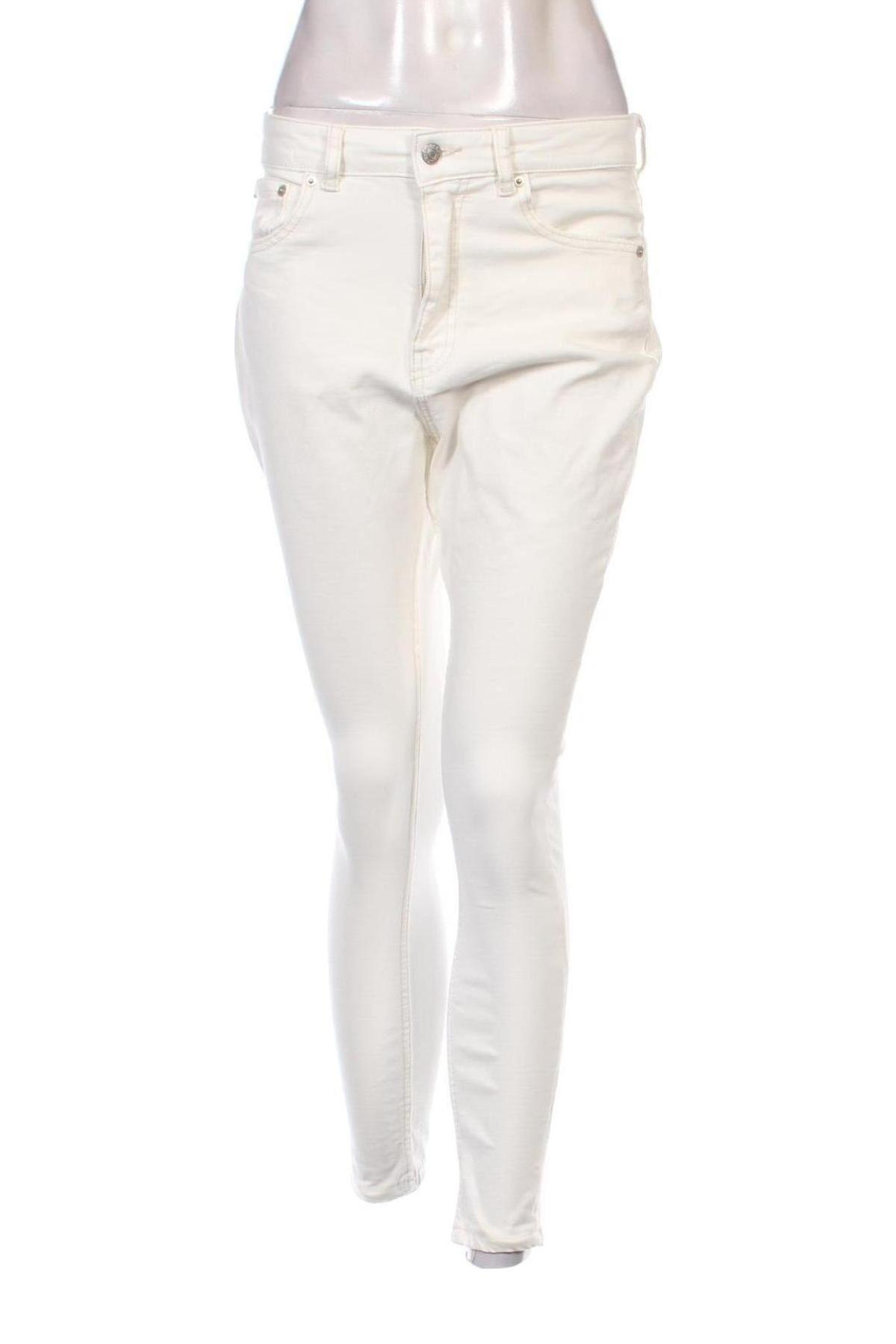 Pantaloni de femei JJXX, Mărime M, Culoare Alb, Preț 73,99 Lei