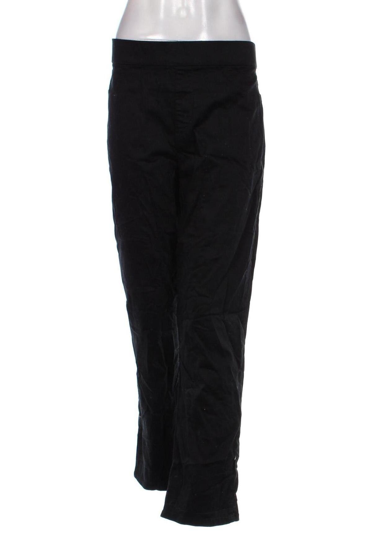 Pantaloni de femei Karen Scott, Mărime L, Culoare Negru, Preț 43,99 Lei