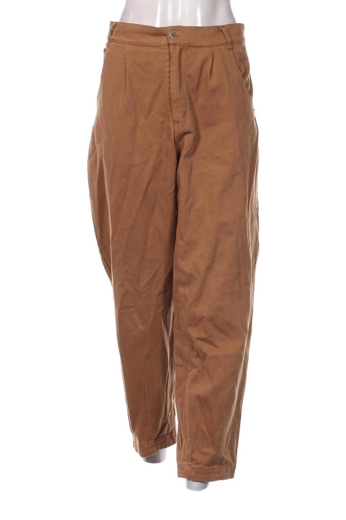 Damenhose Pull&Bear, Größe L, Farbe Braun, Preis 20,49 €