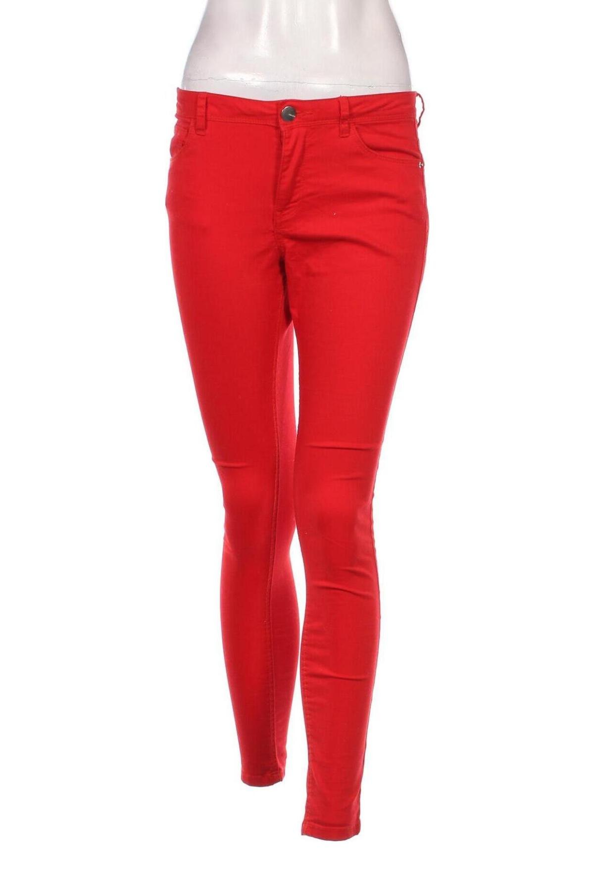 Damenhose Terranova, Größe M, Farbe Rot, Preis 14,83 €