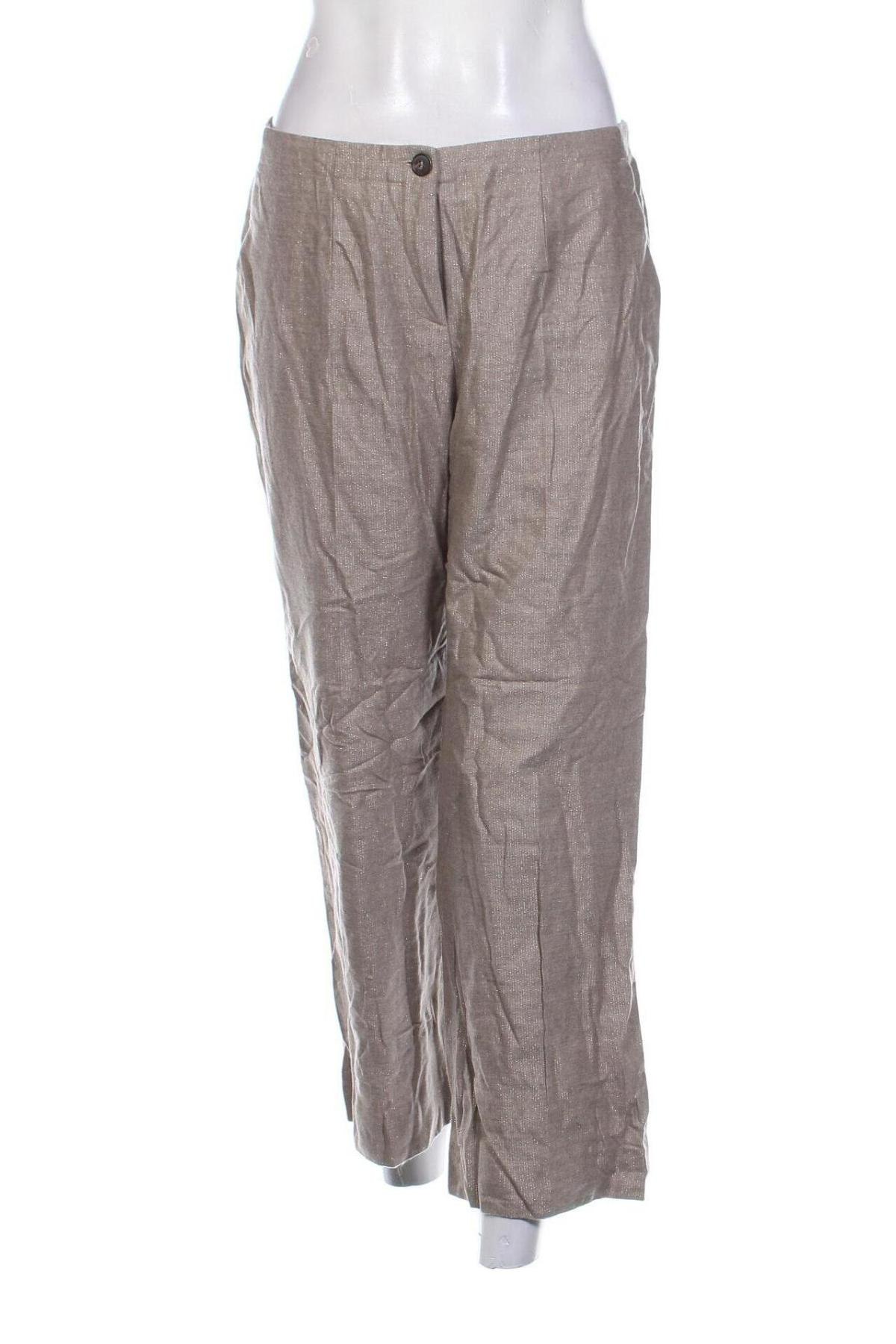 Damenhose Via Masini 80, Größe M, Farbe Beige, Preis 21,99 €