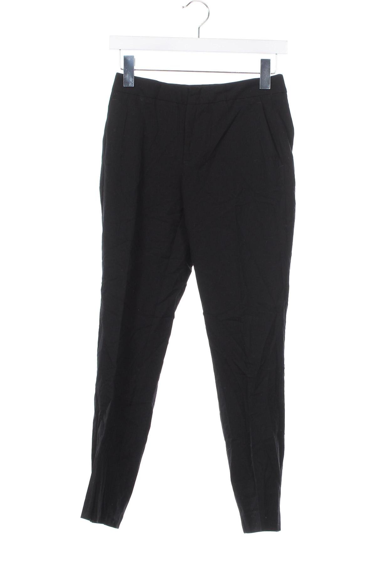 Pantaloni de femei Zara, Mărime XXS, Culoare Negru, Preț 88,99 Lei