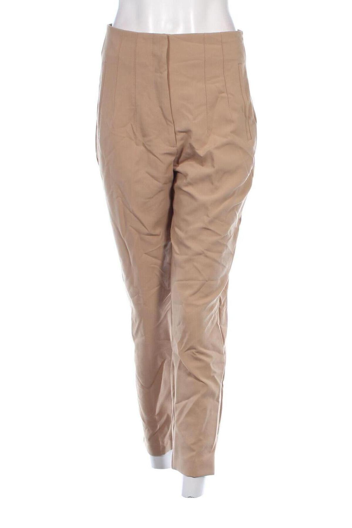 Damenhose Zara, Größe M, Farbe Beige, Preis € 18,99