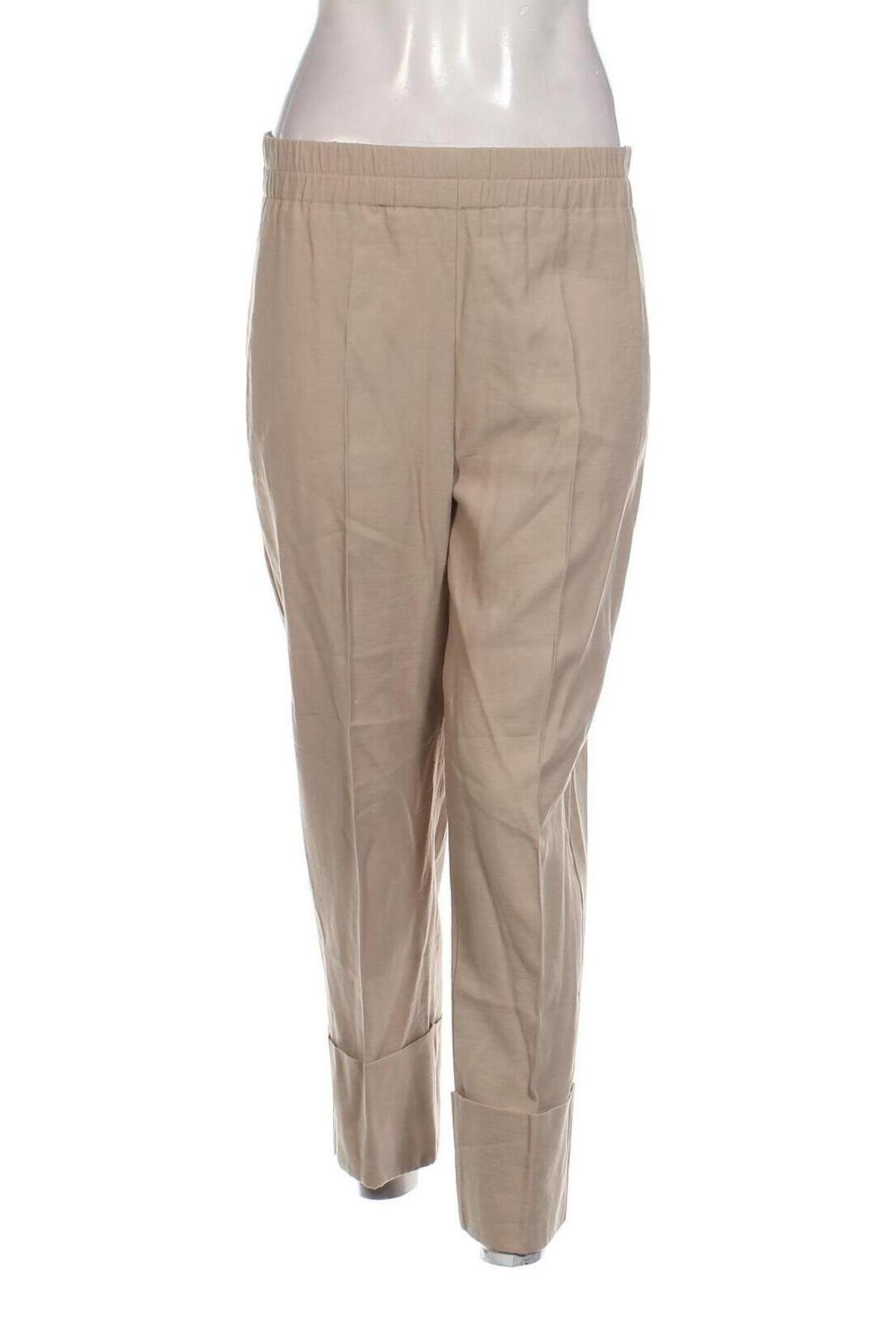 Damenhose Zara, Größe M, Farbe Beige, Preis 13,81 €