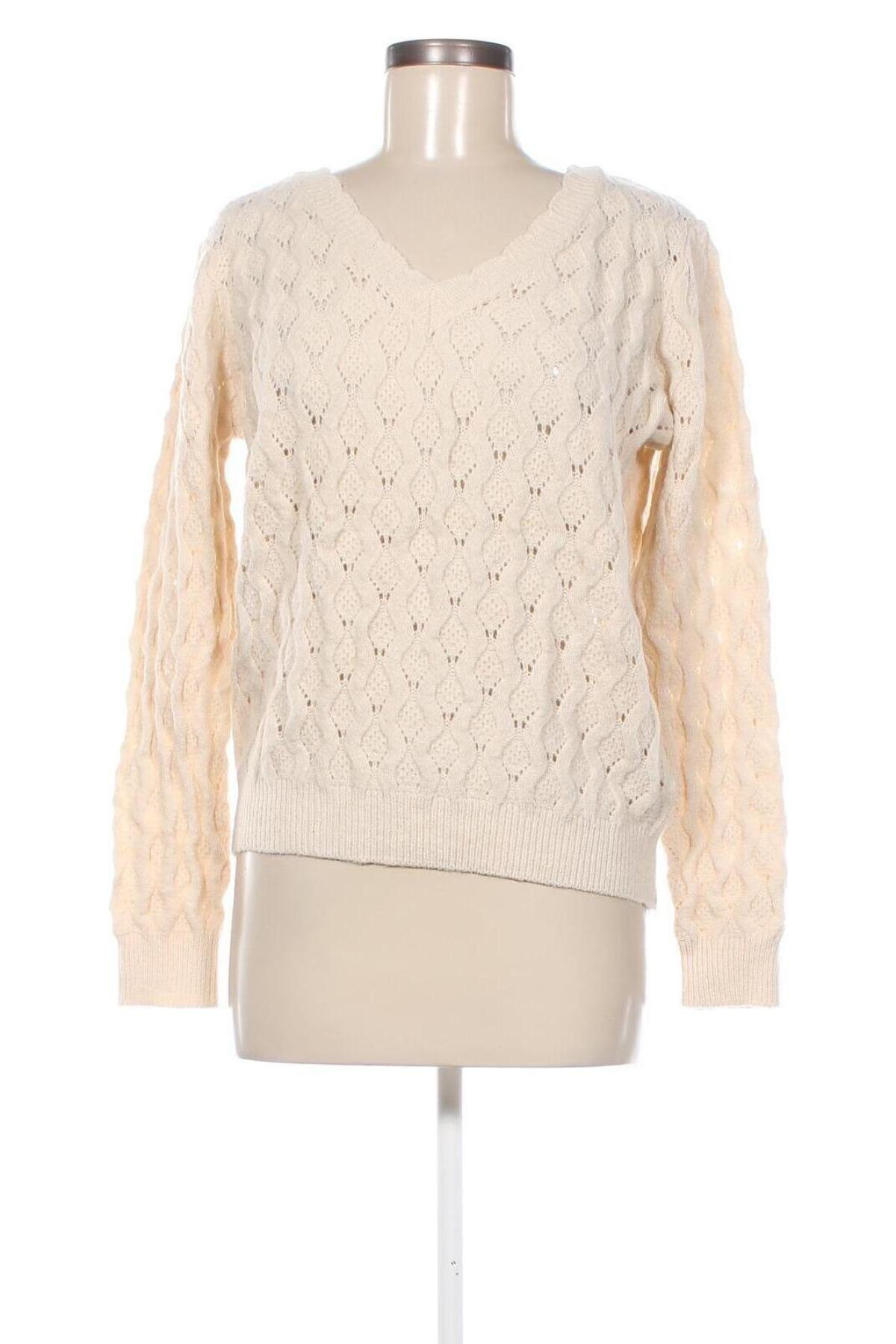 Damenpullover, Größe L, Farbe Beige, Preis 10,49 €