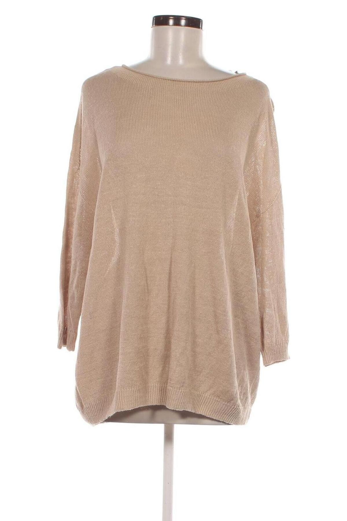 Damenpullover, Größe XL, Farbe Beige, Preis 14,84 €