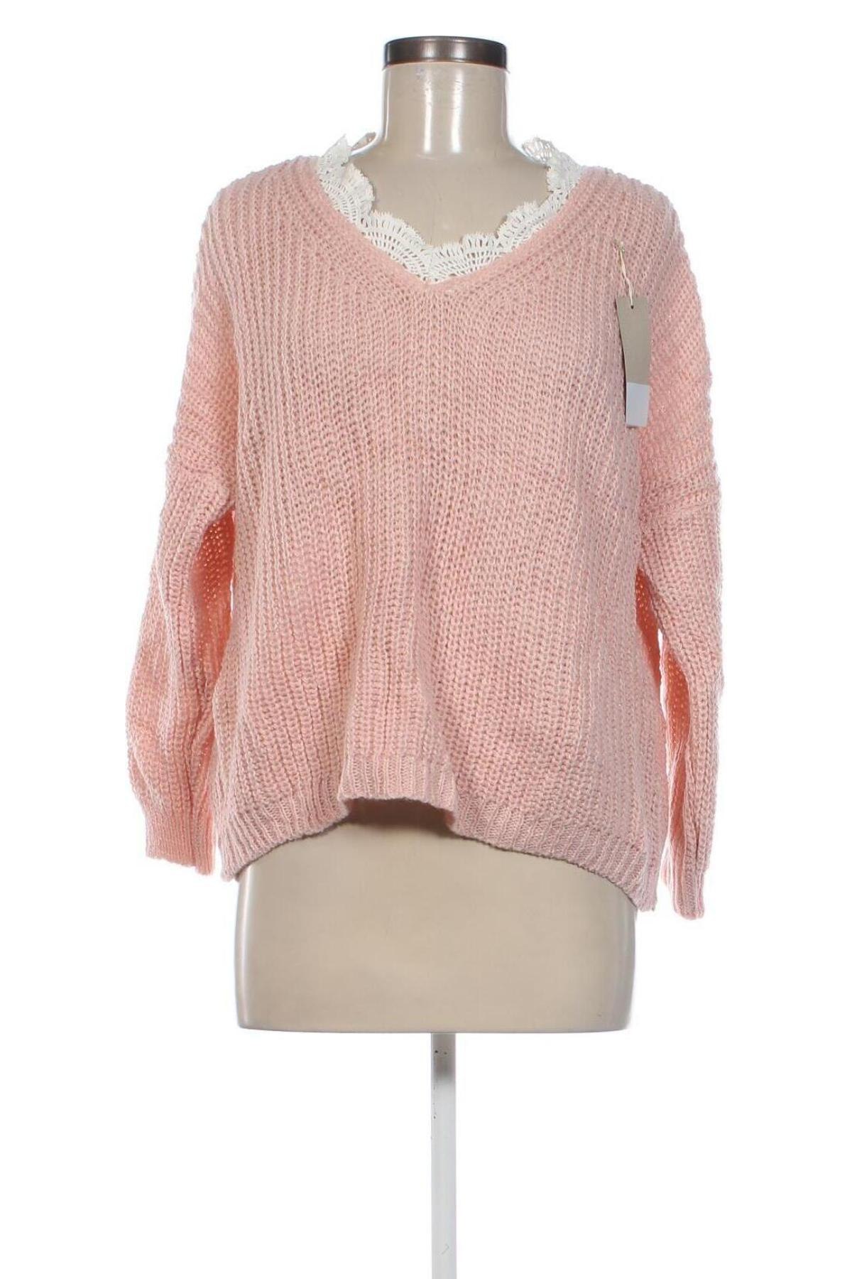 Damenpullover, Größe M, Farbe Rosa, Preis € 32,49