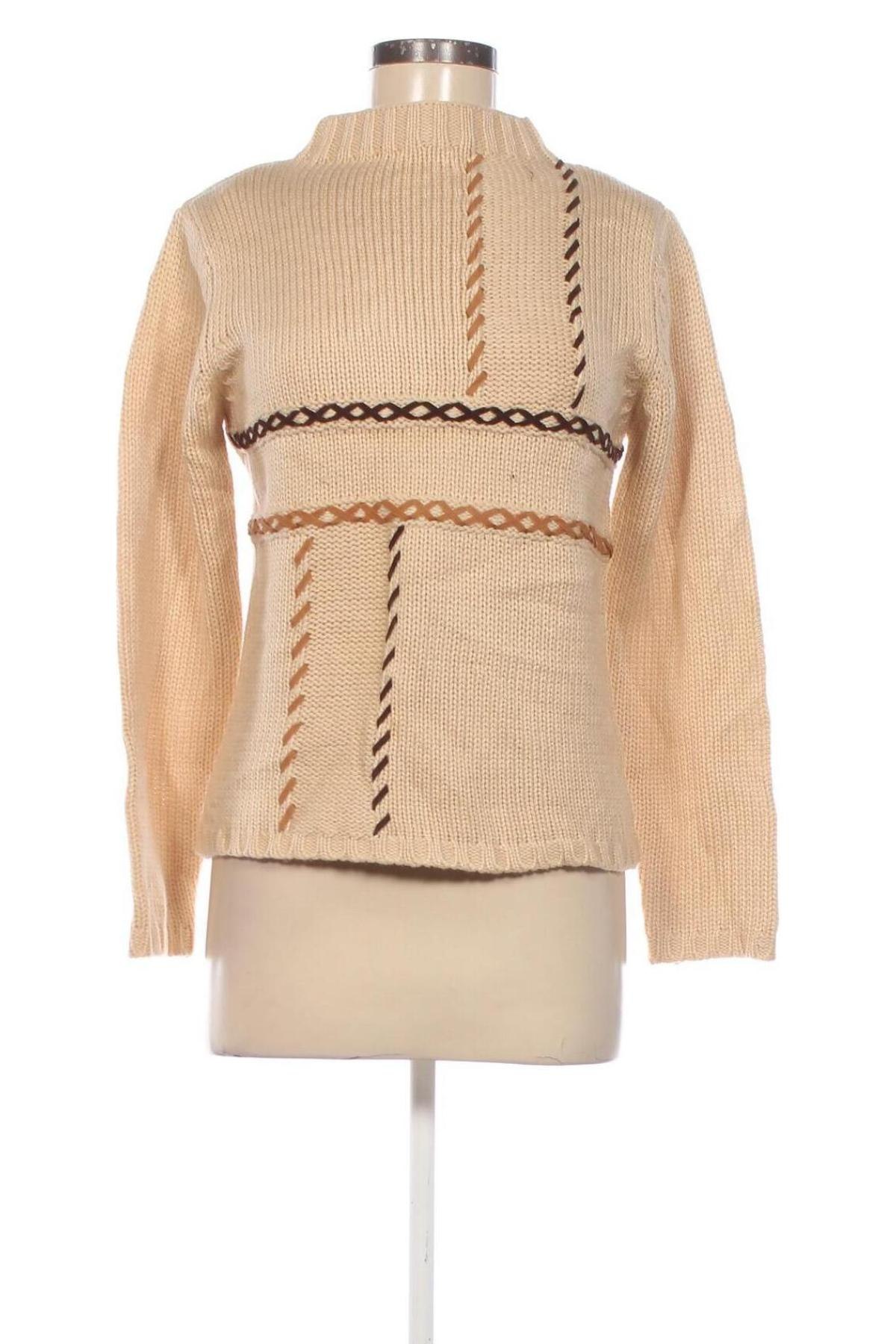 Damenpullover, Größe S, Farbe Beige, Preis 12,49 €