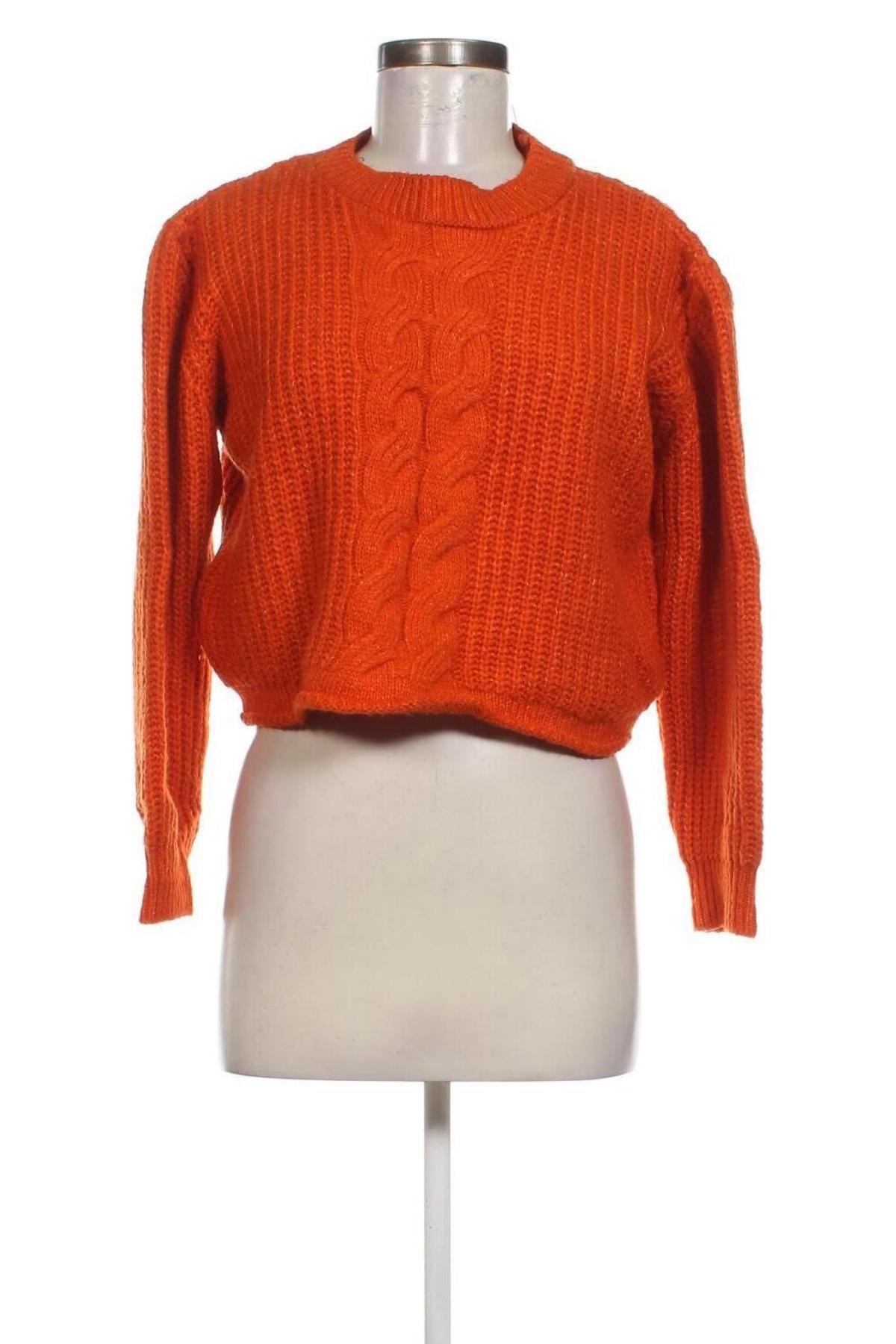 Damenpullover, Größe M, Farbe Orange, Preis 14,83 €