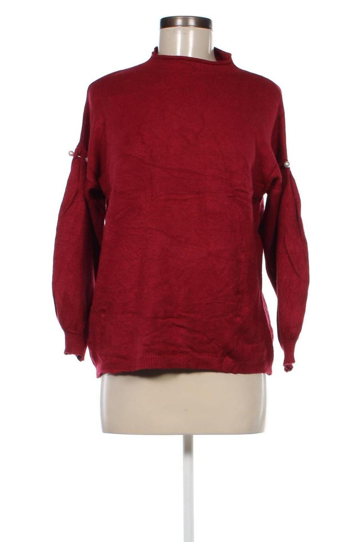 Damenpullover, Größe M, Farbe Rot, Preis 12,49 €