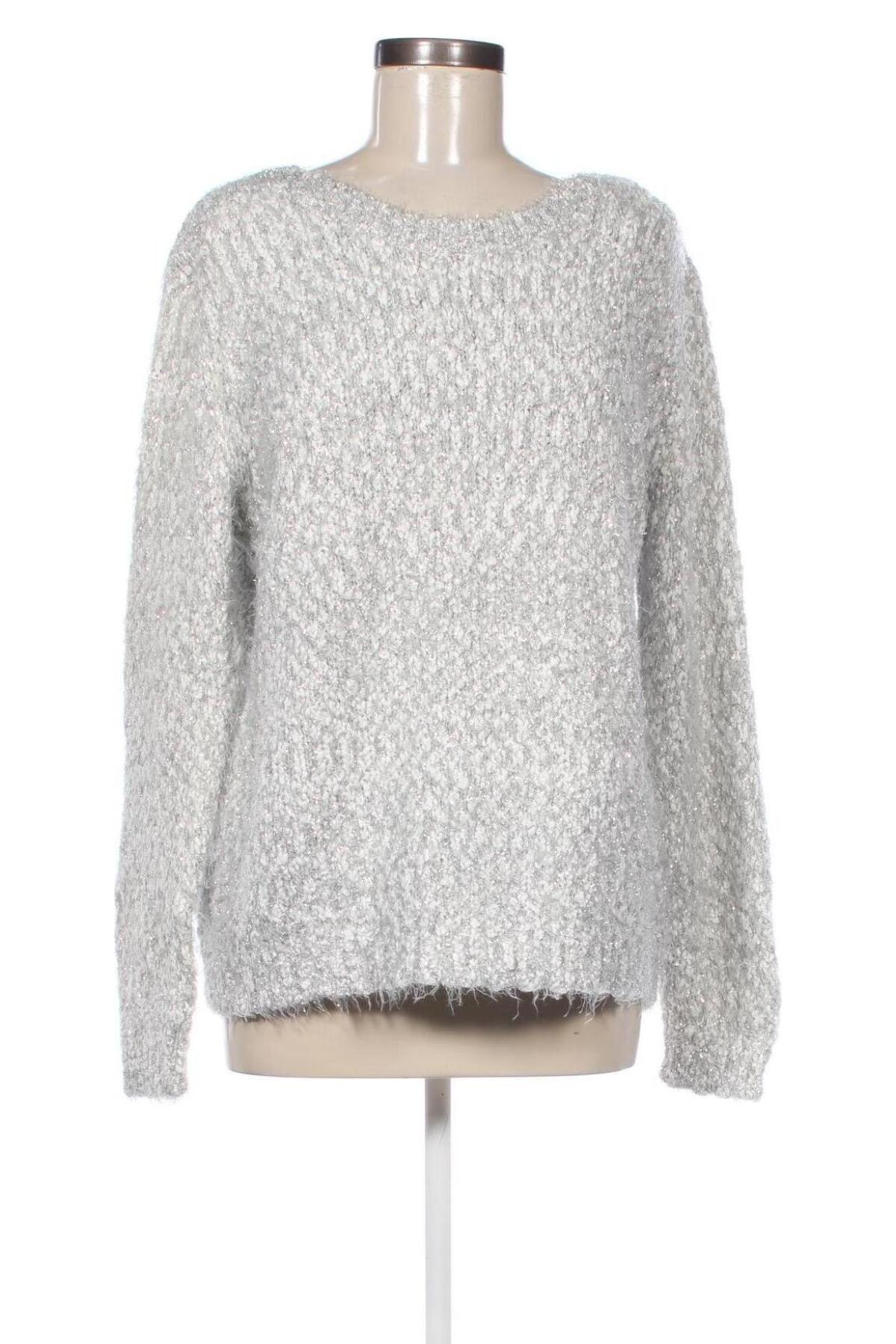 Damenpullover, Größe L, Farbe Silber, Preis 20,49 €