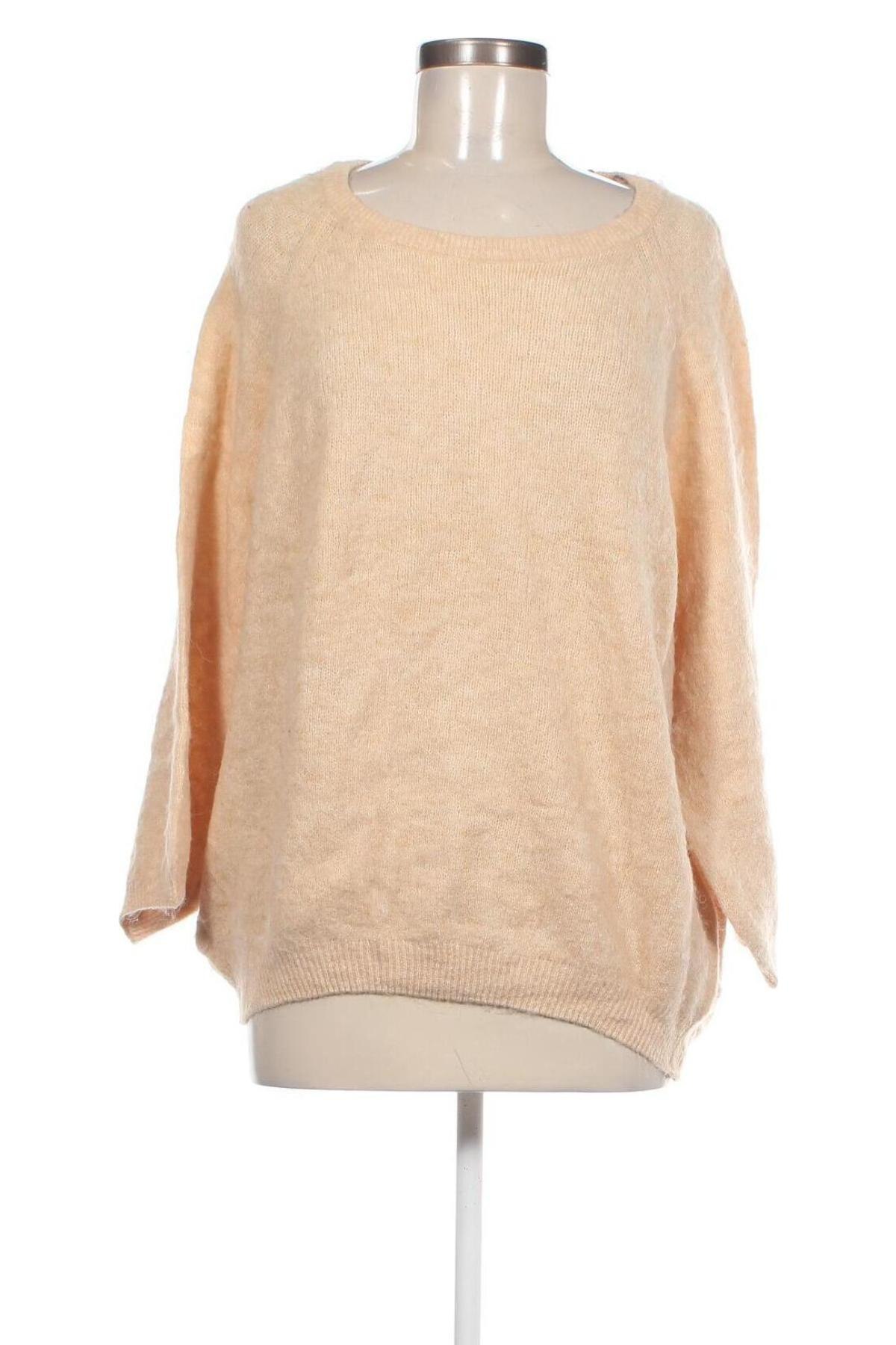 Damenpullover, Größe M, Farbe Beige, Preis 9,49 €