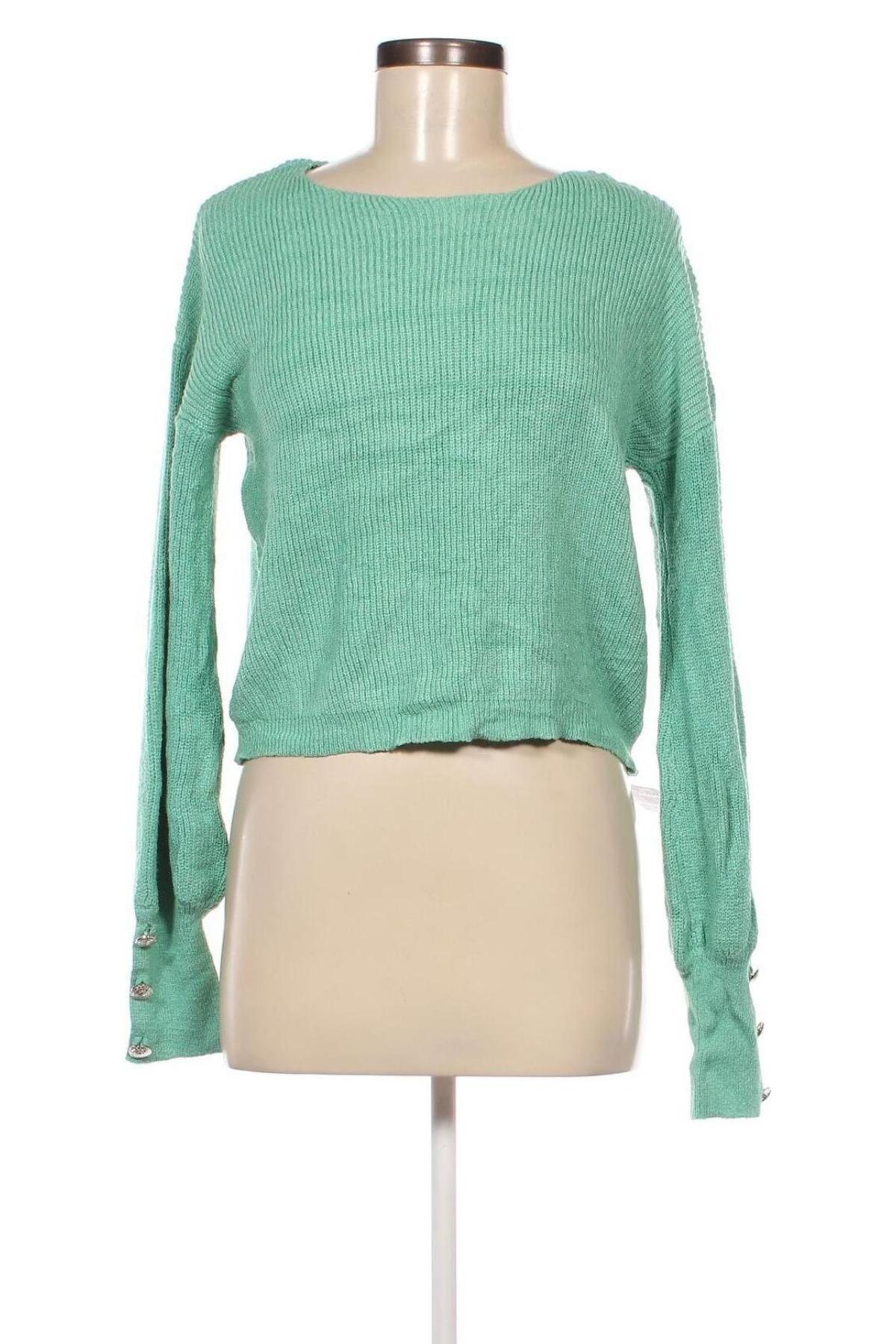 Damenpullover, Größe M, Farbe Grün, Preis € 12,49