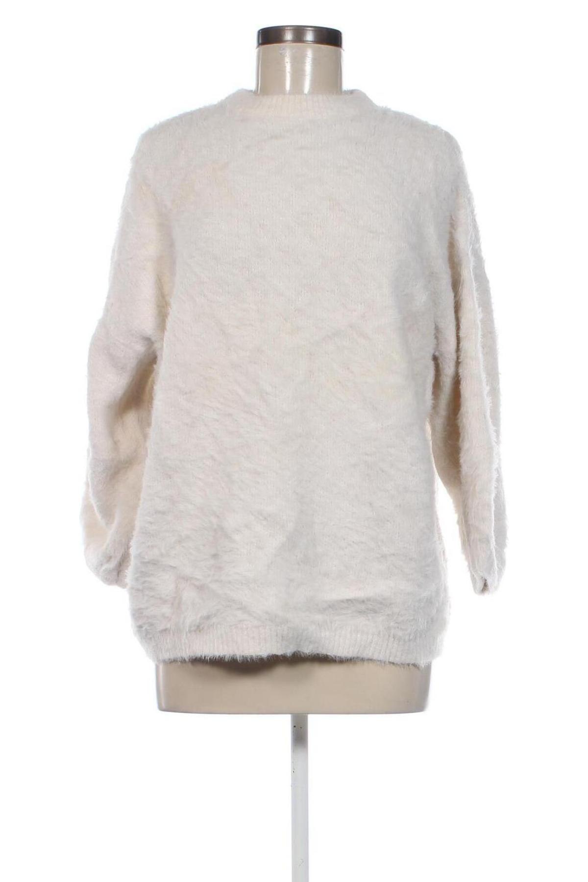 Damenpullover Bershka, Größe XS, Farbe Weiß, Preis € 20,49