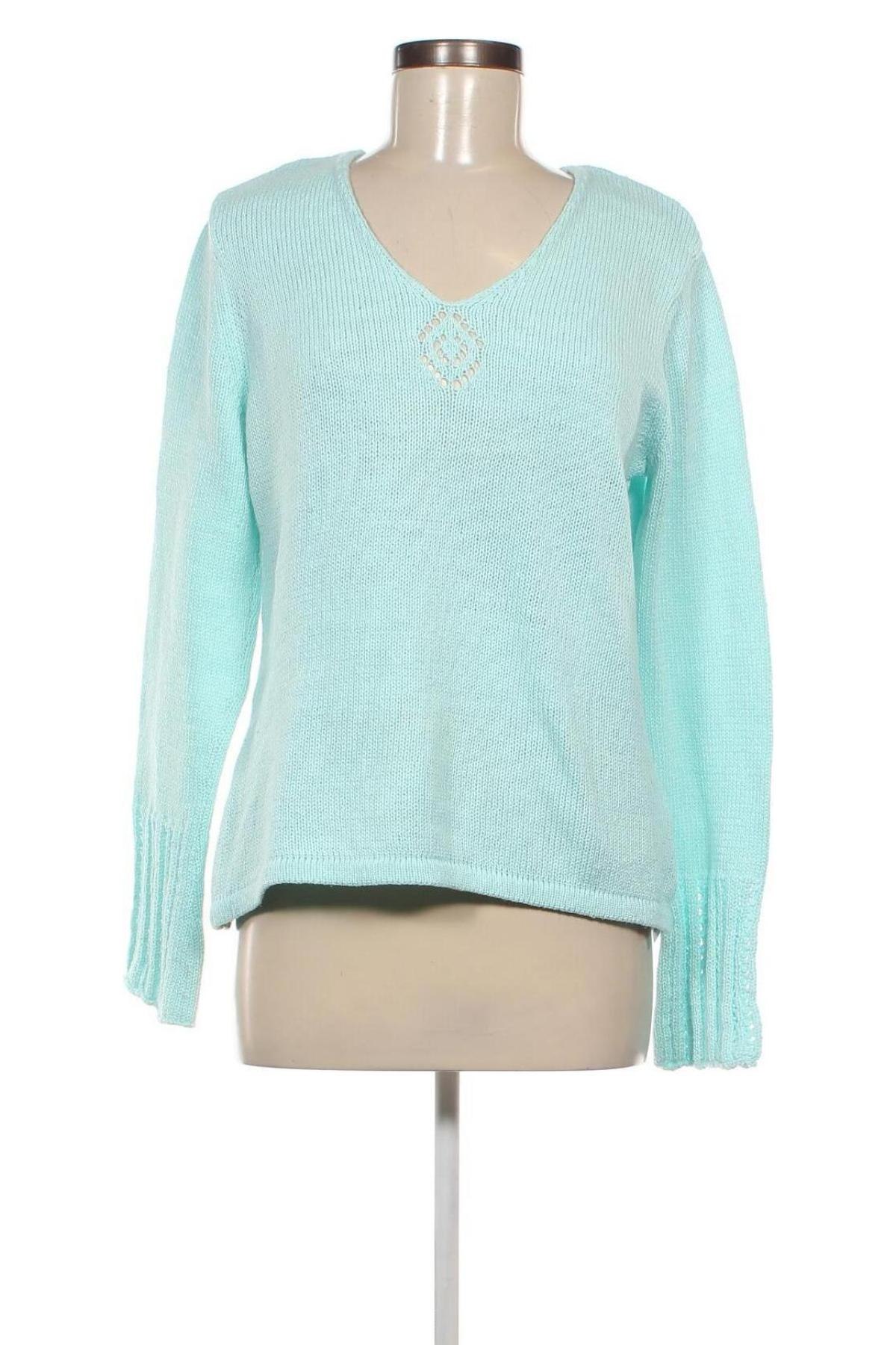 Damenpullover C&A, Größe L, Farbe Blau, Preis 18,73 €