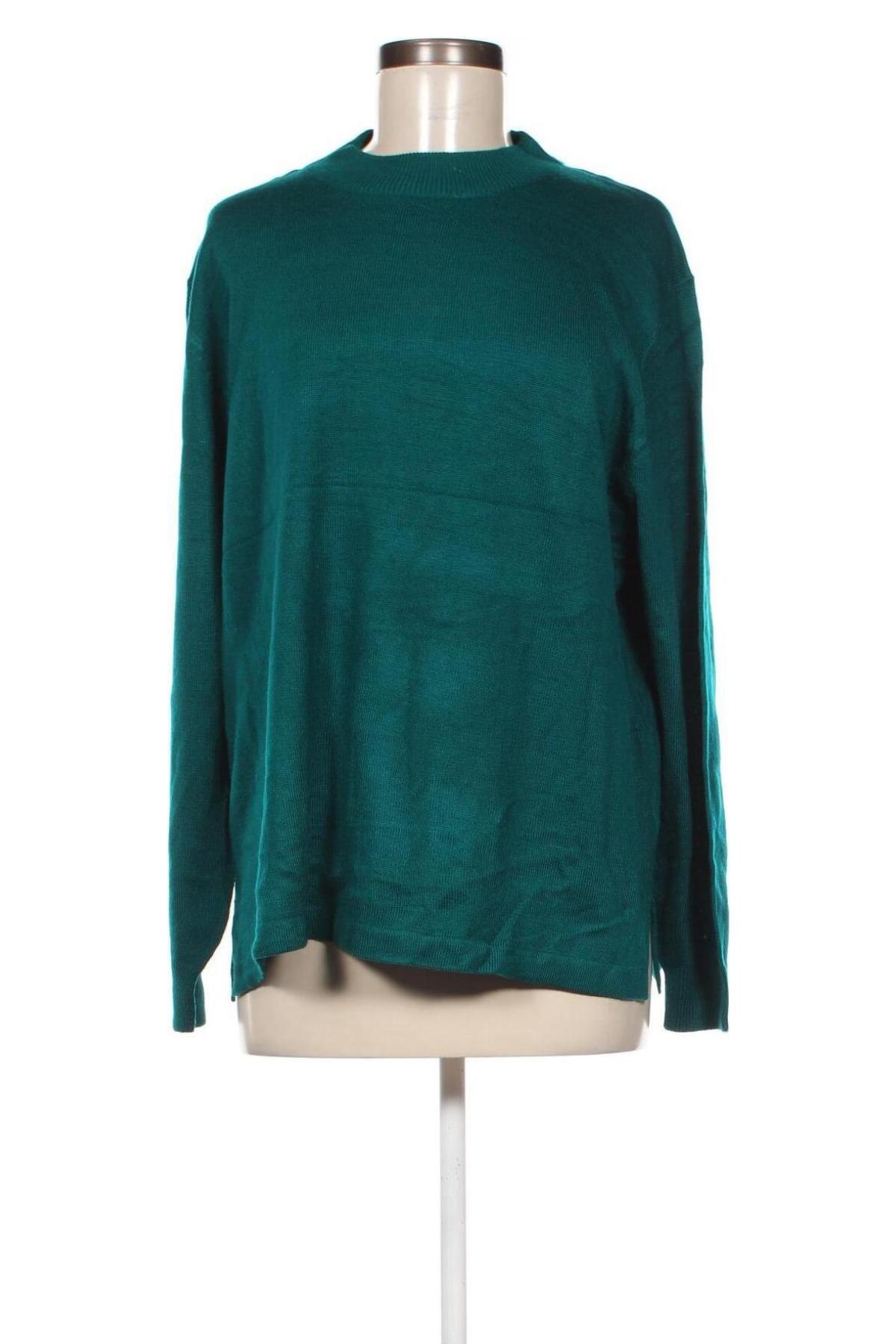 Damenpullover Euro, Größe L, Farbe Grün, Preis 18,49 €