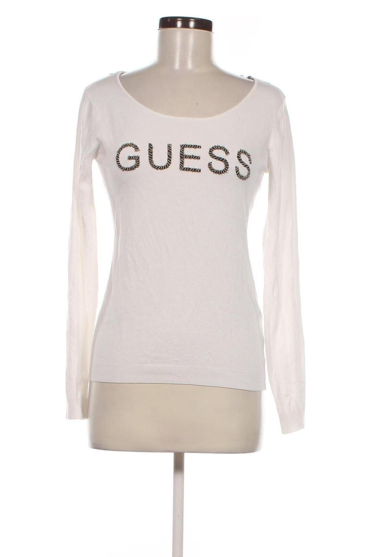 Pulover de femei Guess, Mărime M, Culoare Alb, Preț 121,99 Lei