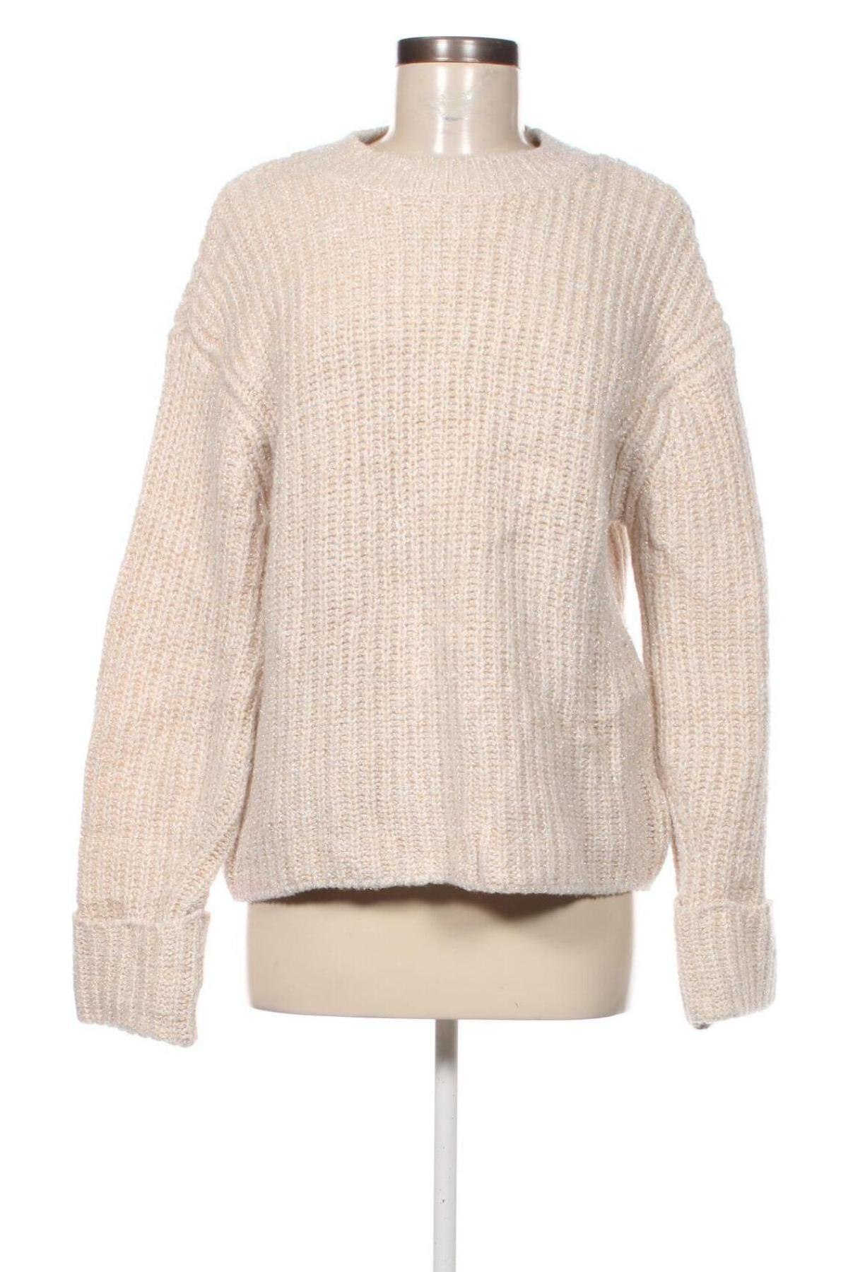 Damski sweter H&M, Rozmiar S, Kolor Beżowy, Cena 37,99 zł