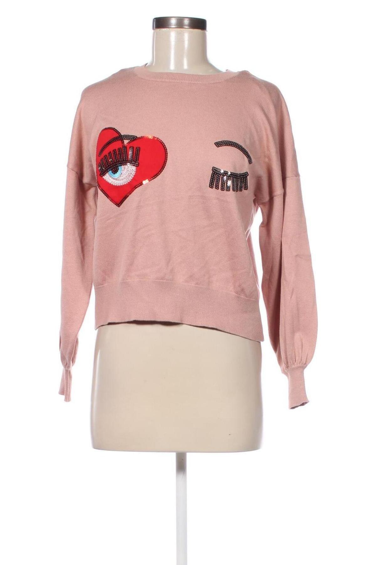 Damski sweter ONLY, Rozmiar S, Kolor Różowy, Cena 86,99 zł