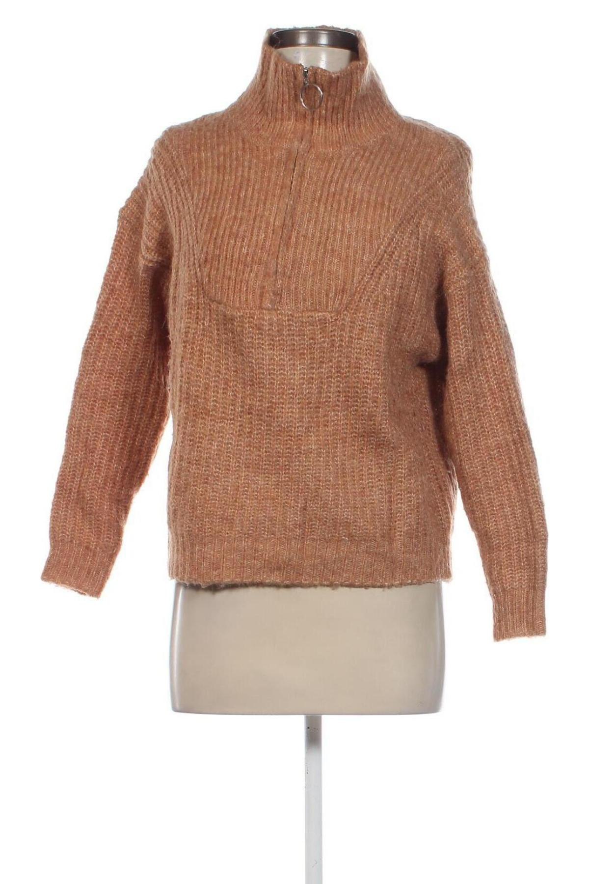 Damenpullover ONLY, Größe XS, Farbe Braun, Preis 18,99 €