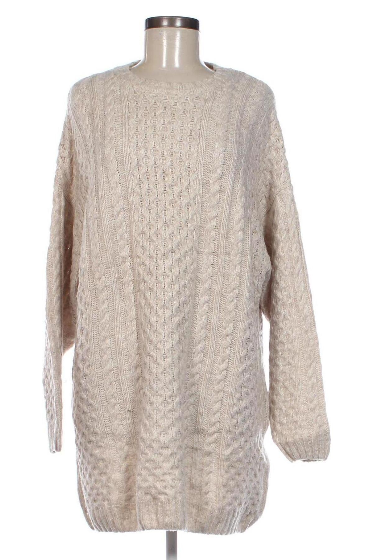 Damenpullover Pull&Bear, Größe M, Farbe Beige, Preis € 12,49