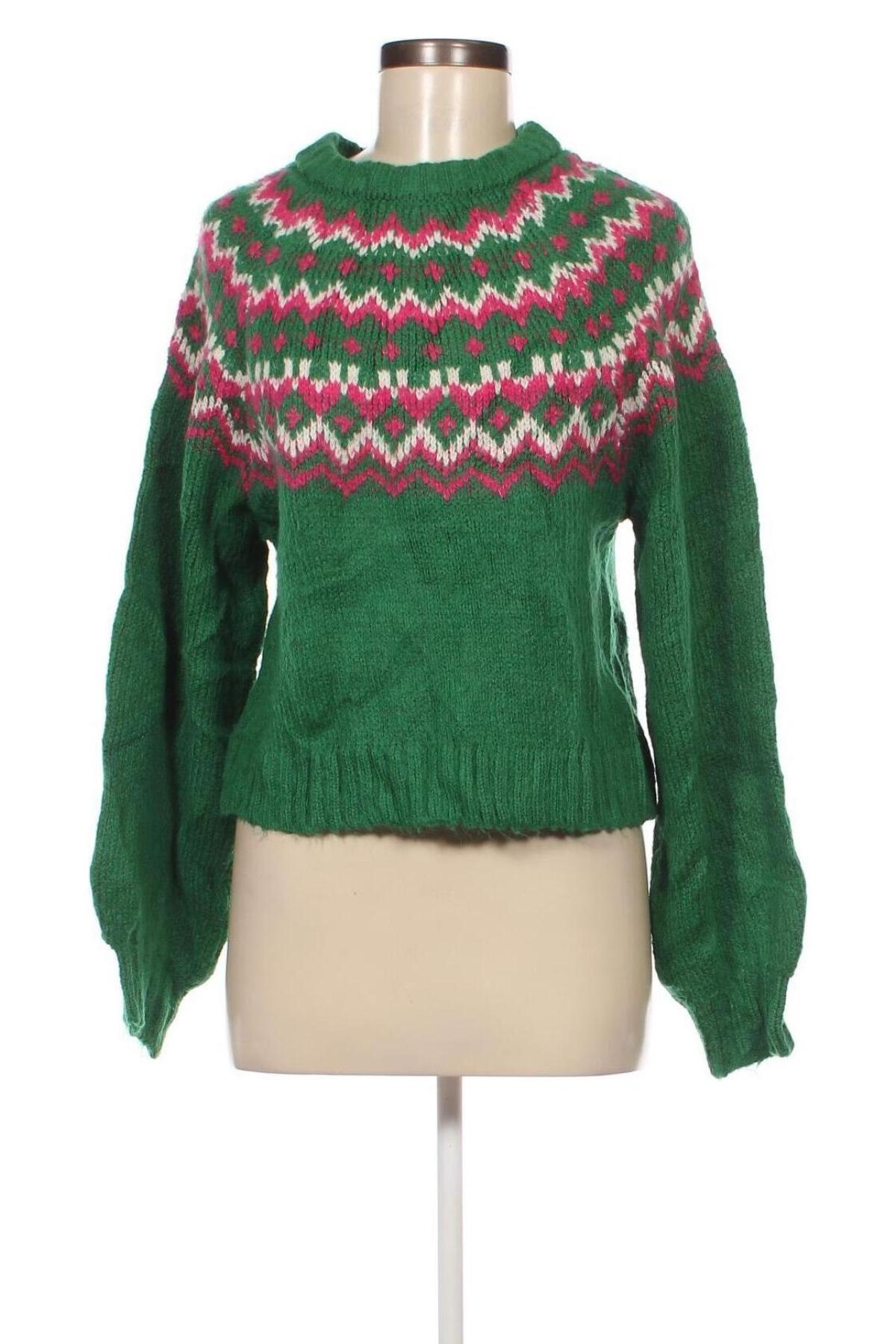 Damenpullover Stradivarius, Größe S, Farbe Grün, Preis € 20,49