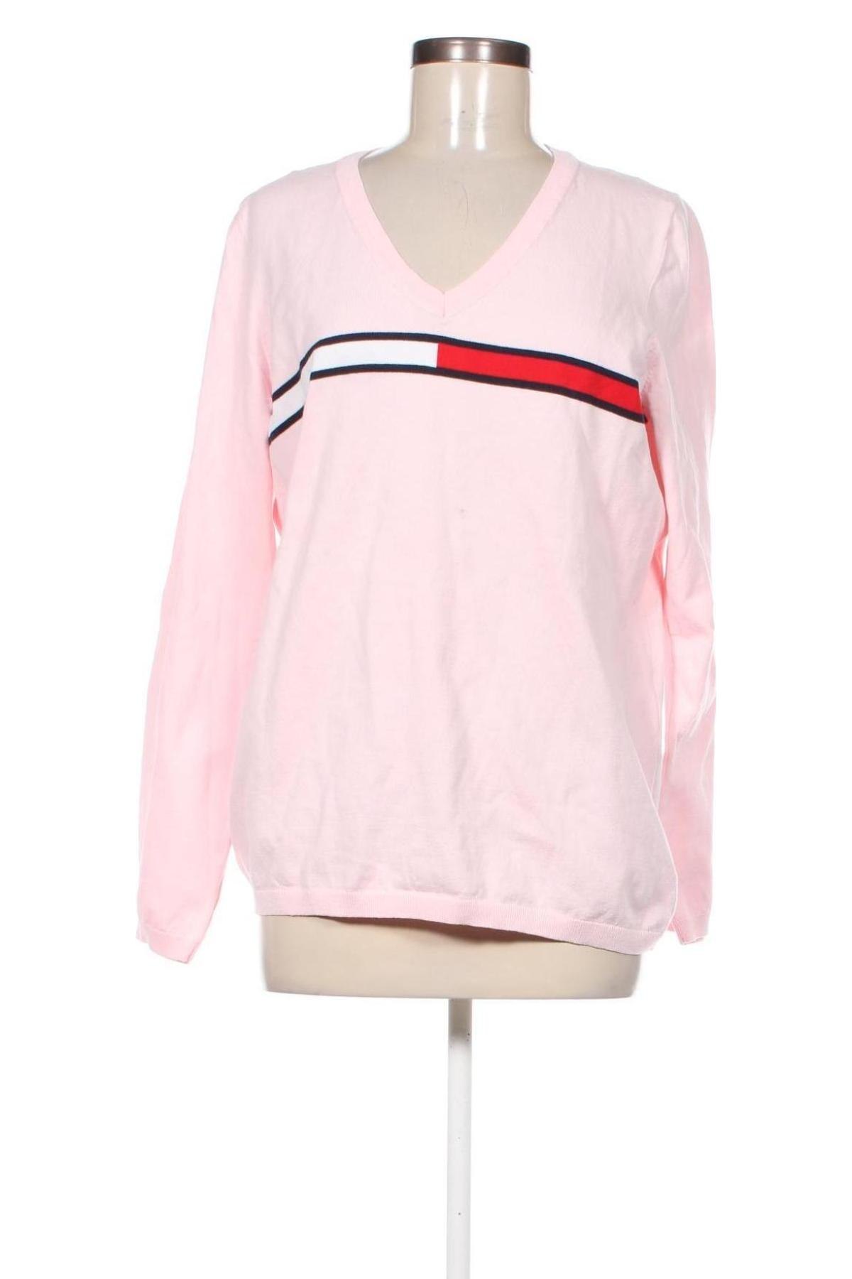 Damenpullover Tommy Hilfiger, Größe XL, Farbe Rosa, Preis € 46,00