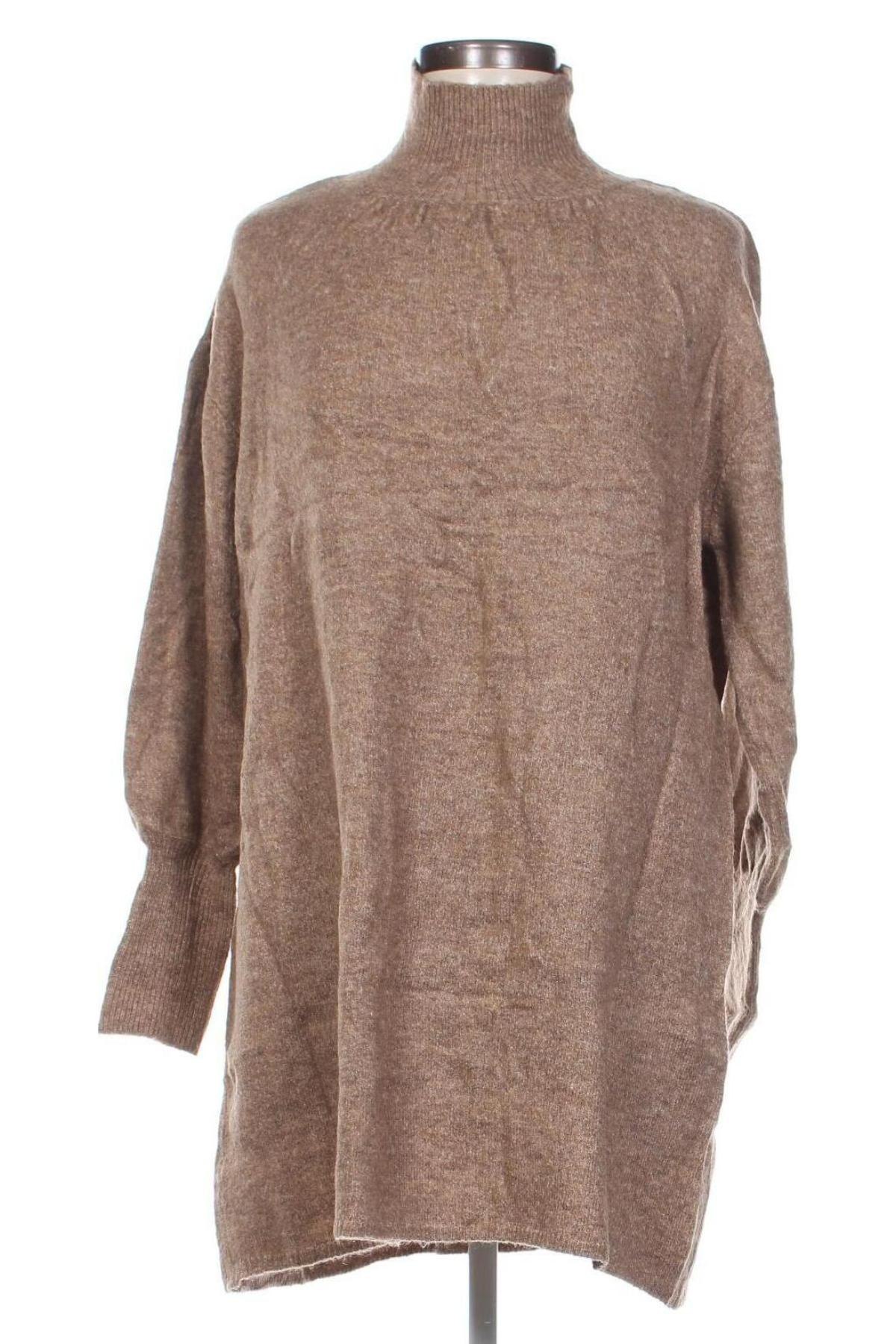 Damenpullover Zara, Größe XL, Farbe Beige, Preis 11,99 €