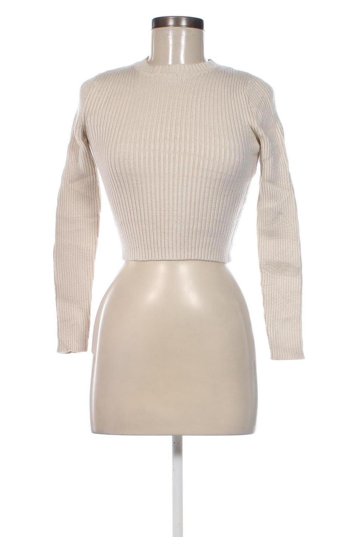 Damenpullover Zara, Größe M, Farbe Beige, Preis 18,99 €