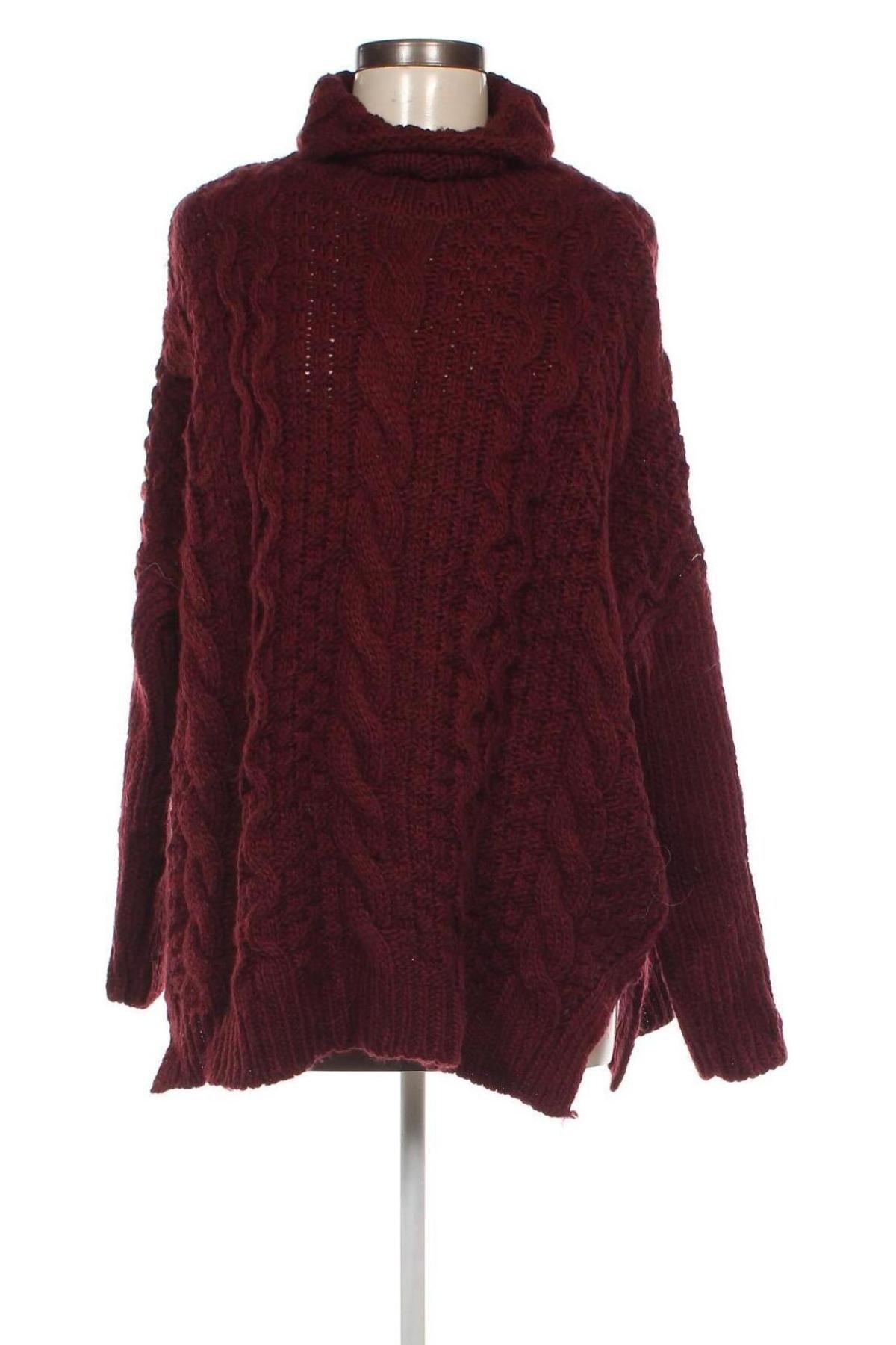 Dámský svetr Zara Knitwear, Velikost M, Barva Červená, Cena  439,00 Kč