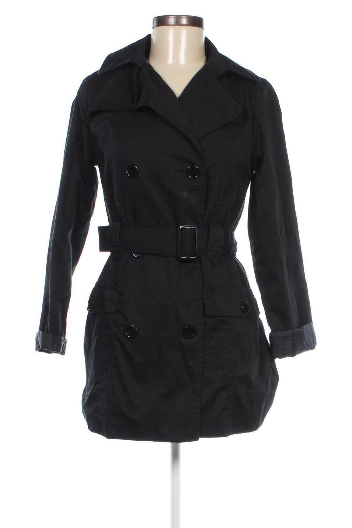 Damen Trench Coat B.Young, Größe XS, Farbe Schwarz, Preis € 47,99