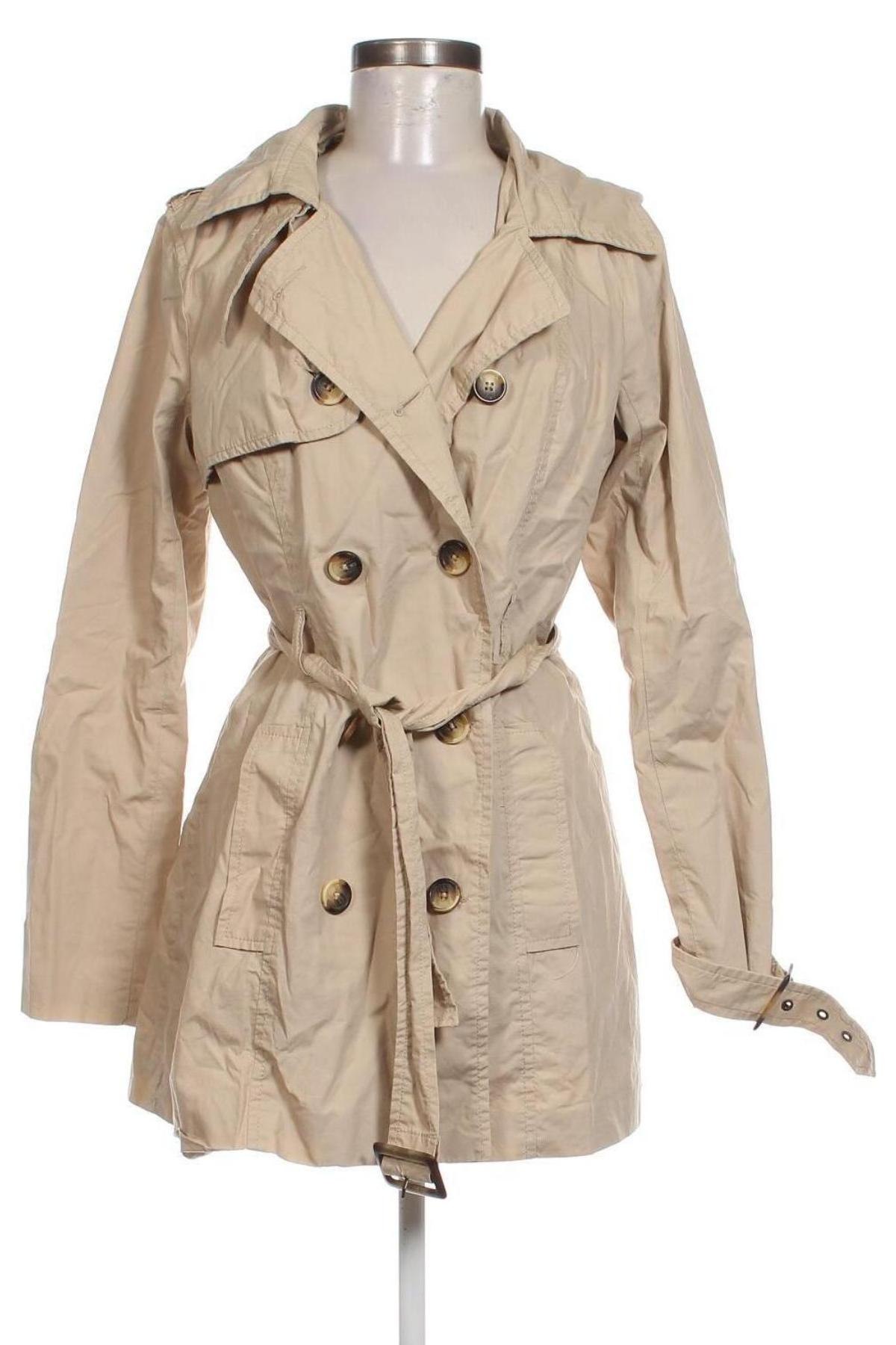 Damen Trenchcoat Cubus, Größe S, Farbe Beige, Preis 47,99 €