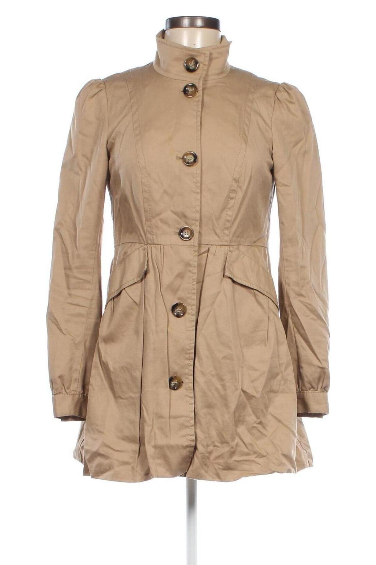 Damen Trench Coat H&M, Größe M, Farbe Beige, Preis € 19,49