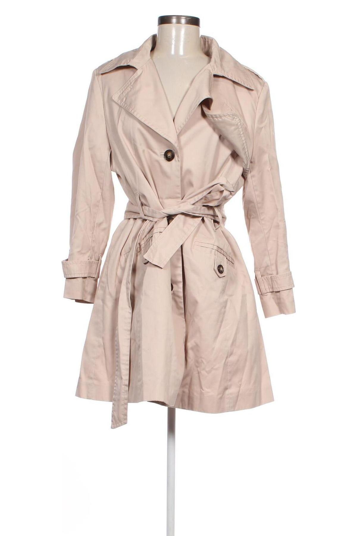 Damen Trenchcoat H&M, Größe XL, Farbe Beige, Preis 34,78 €