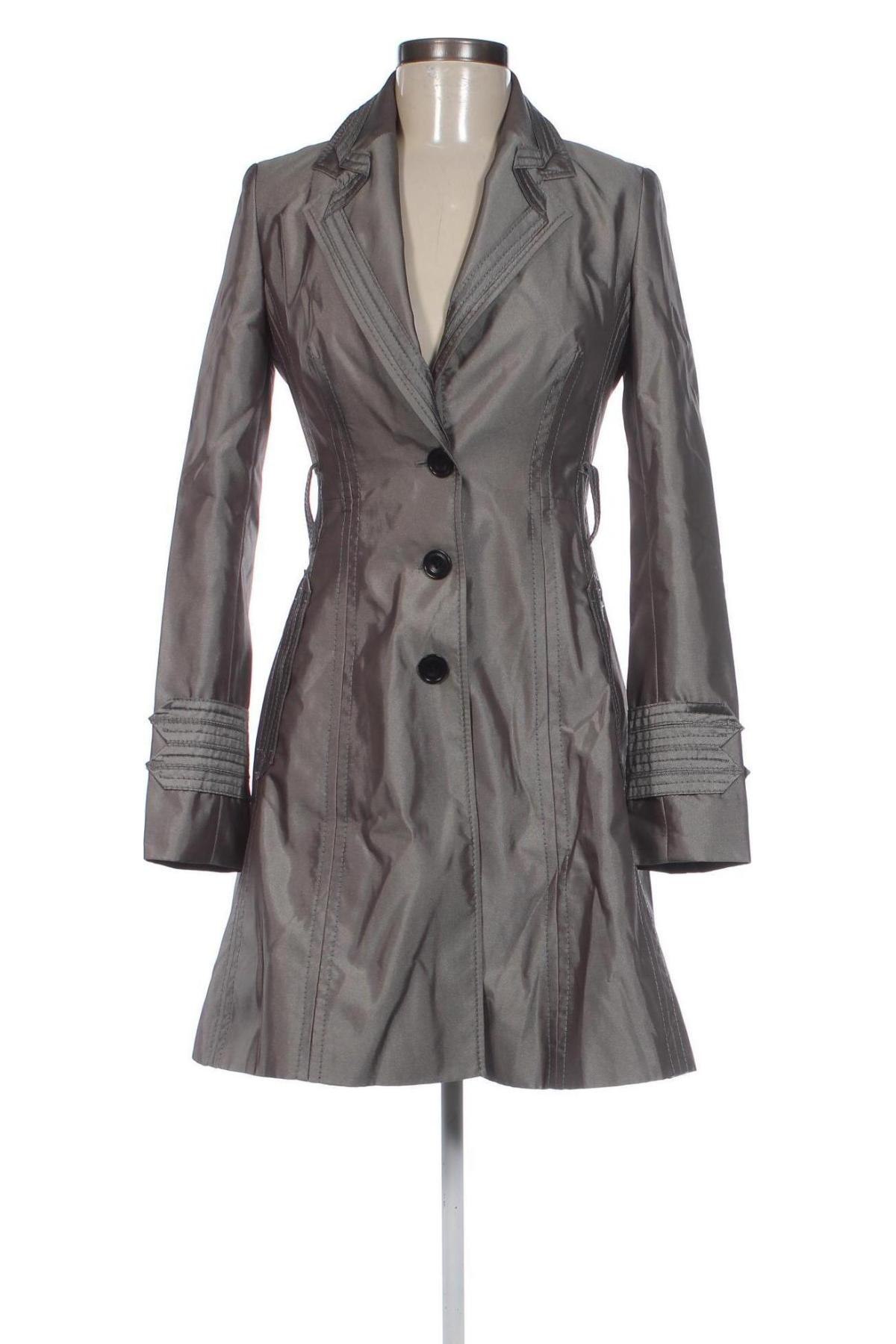 Damen Trench Coat Karen Millen, Größe S, Farbe Grau, Preis € 209,99