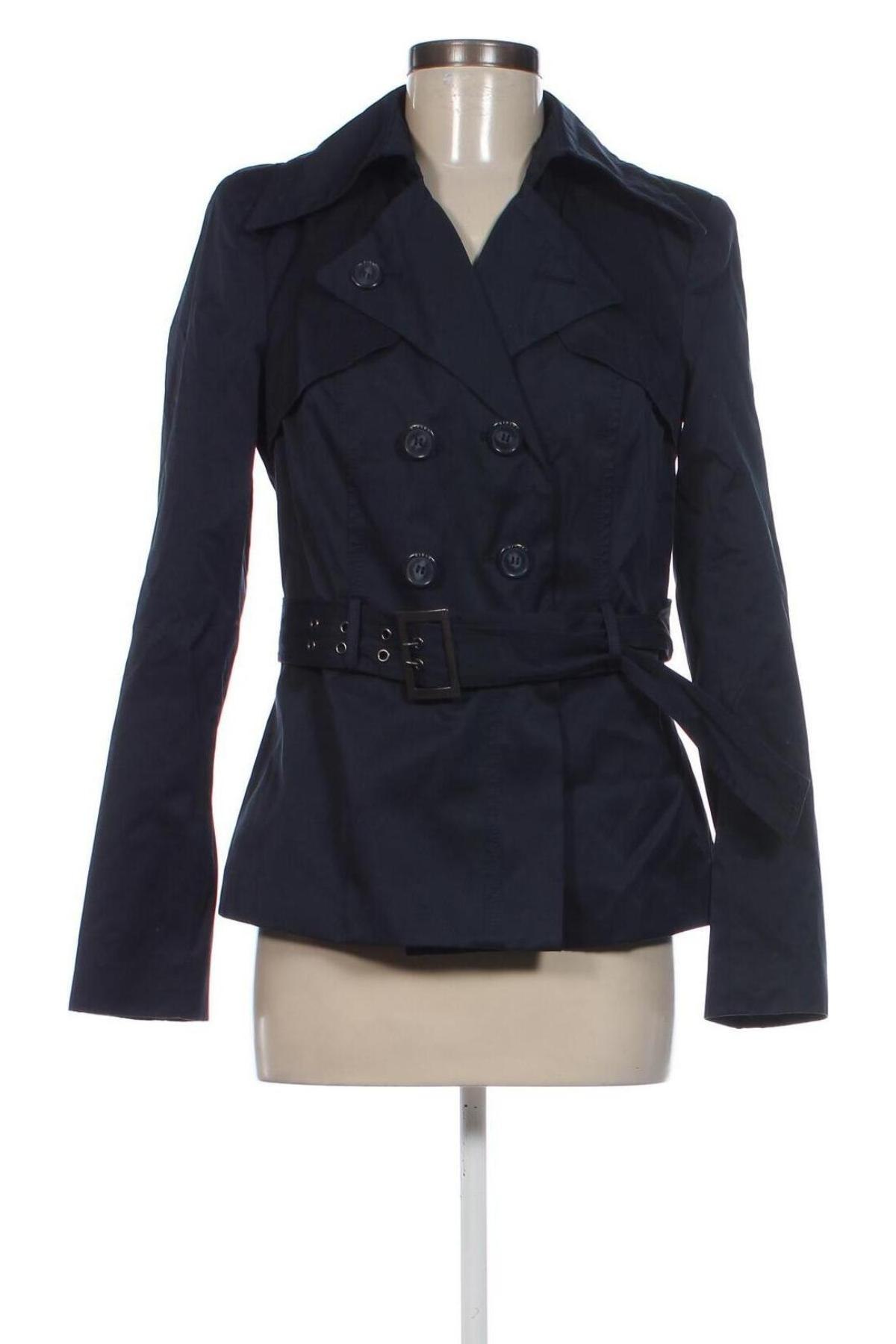 Damen Trenchcoat Sisley, Größe M, Farbe Blau, Preis 42,49 €