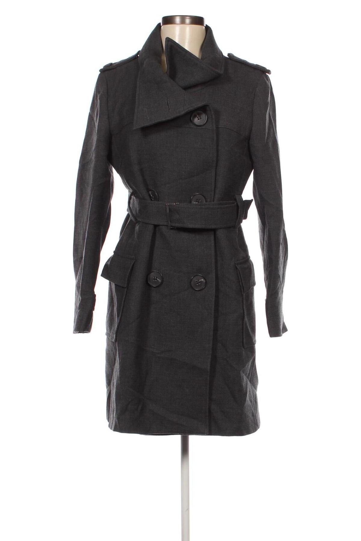 Damen Trenchcoat Zara, Größe L, Farbe Grau, Preis 17,99 €