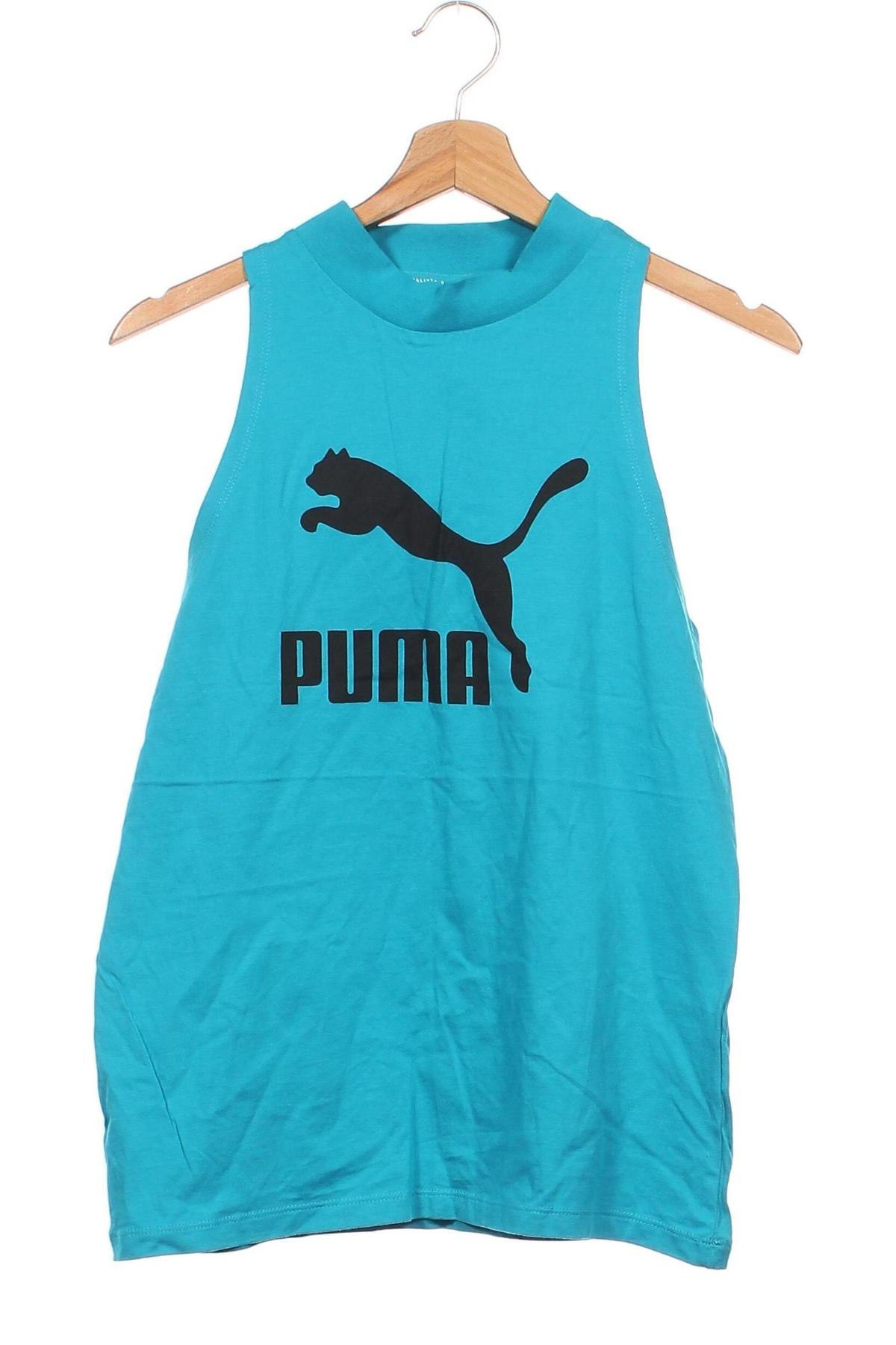 Dámský sportovní top  PUMA, Velikost XS, Barva Modrá, Cena  432,00 Kč