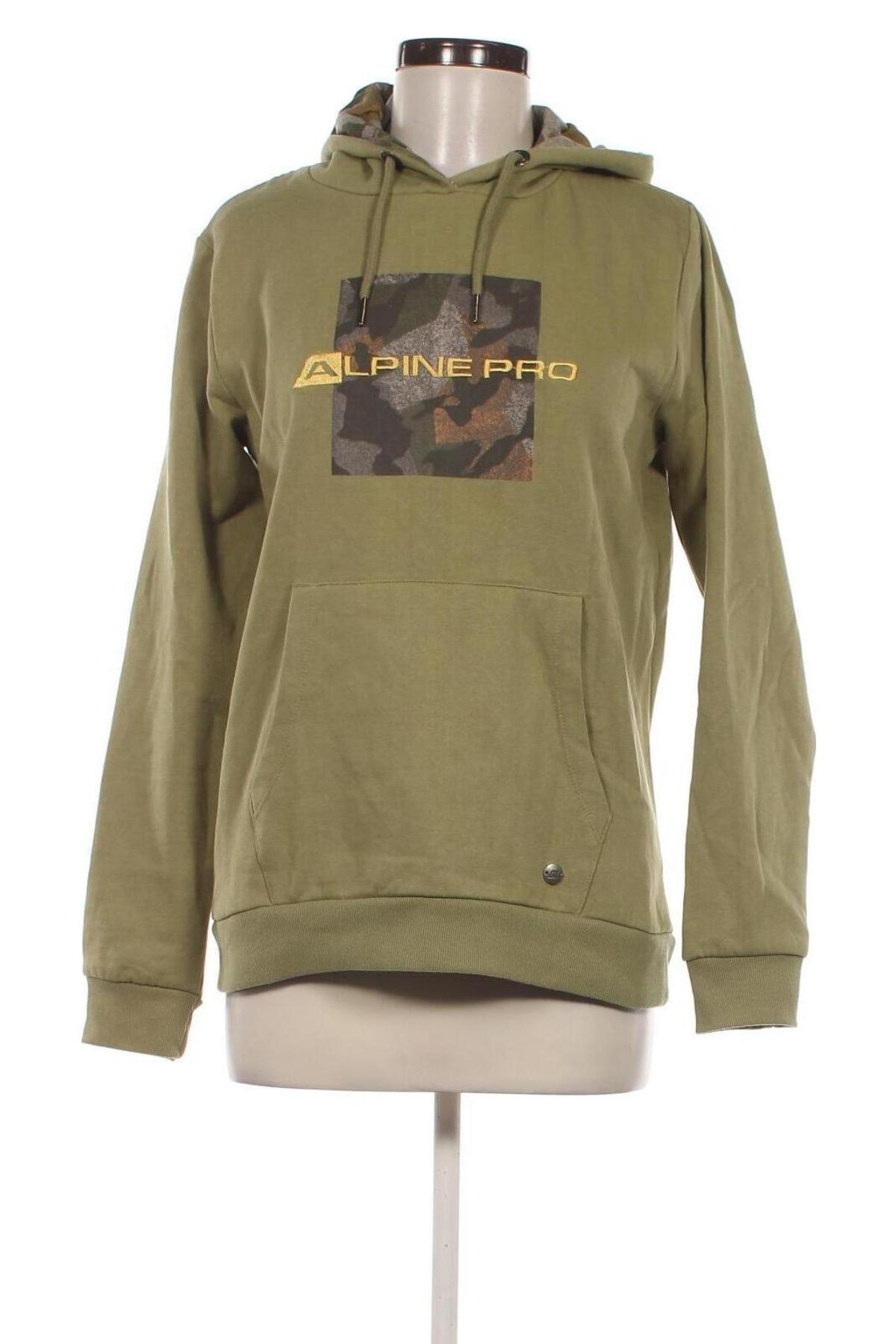 Női sweatshirt Alpine Pro, Méret M, Szín Zöld, Ár 8 200 Ft