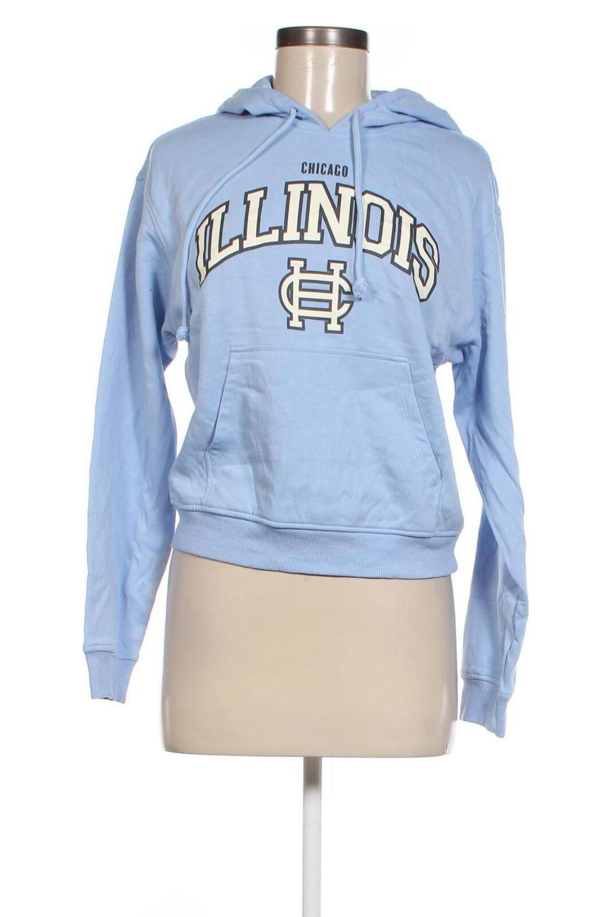 Damen Sweatshirt H&M Divided, Größe S, Farbe Blau, Preis 20,49 €