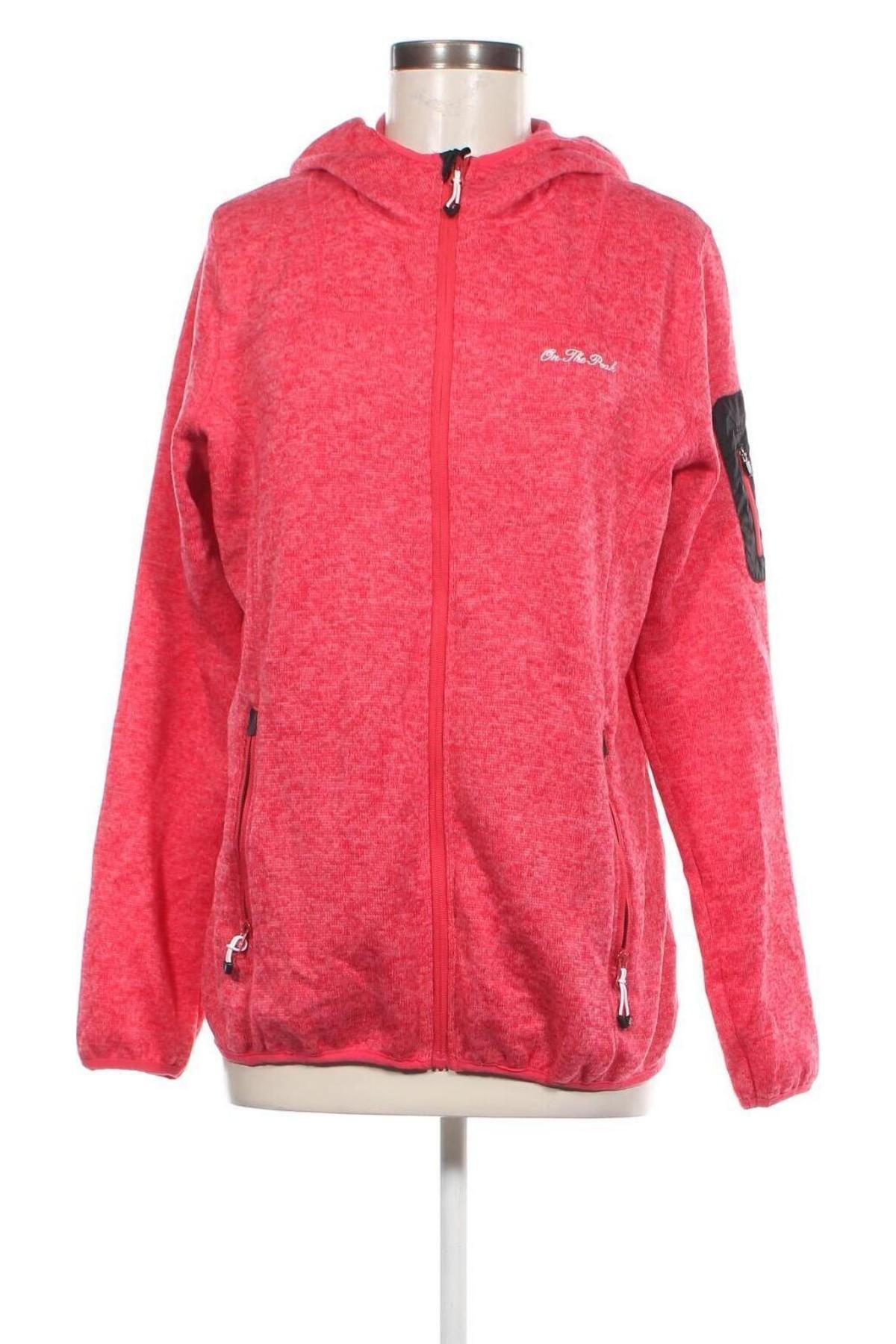 Damen Sweatshirt On The Peak, Größe XL, Farbe Rot, Preis 20,49 €