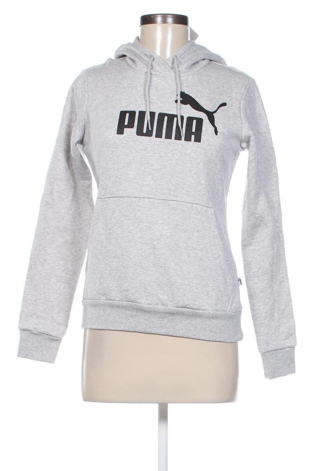 Дамски суичър PUMA, Размер S, Цвят Сив, Цена 48,49 лв.